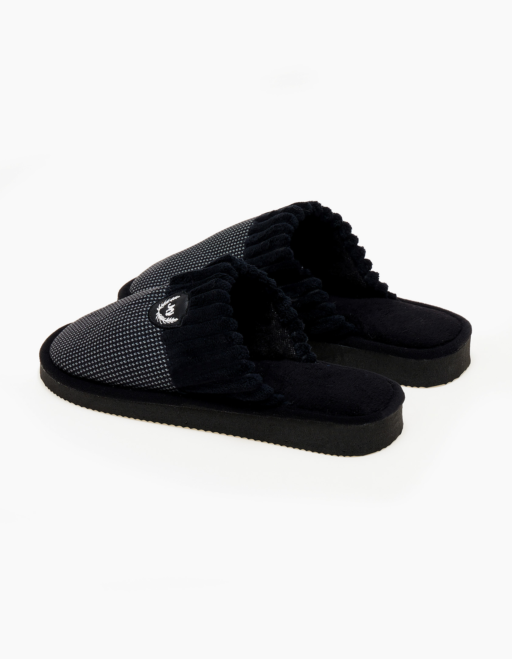 Ανδρικές παντόφλες - Μαύρο φωτογραφία