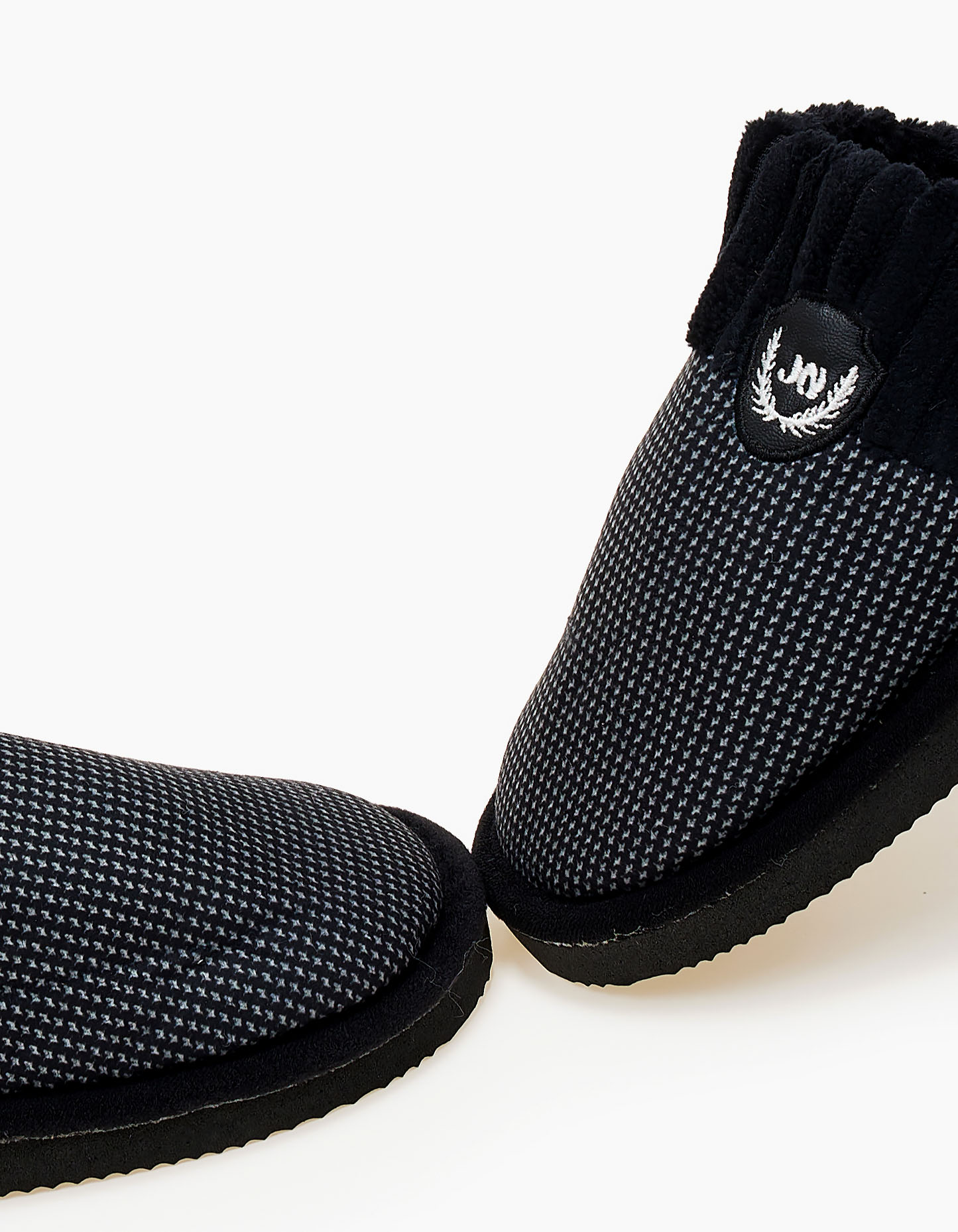 Ανδρικές παντόφλες - Μαύρο φωτογραφία