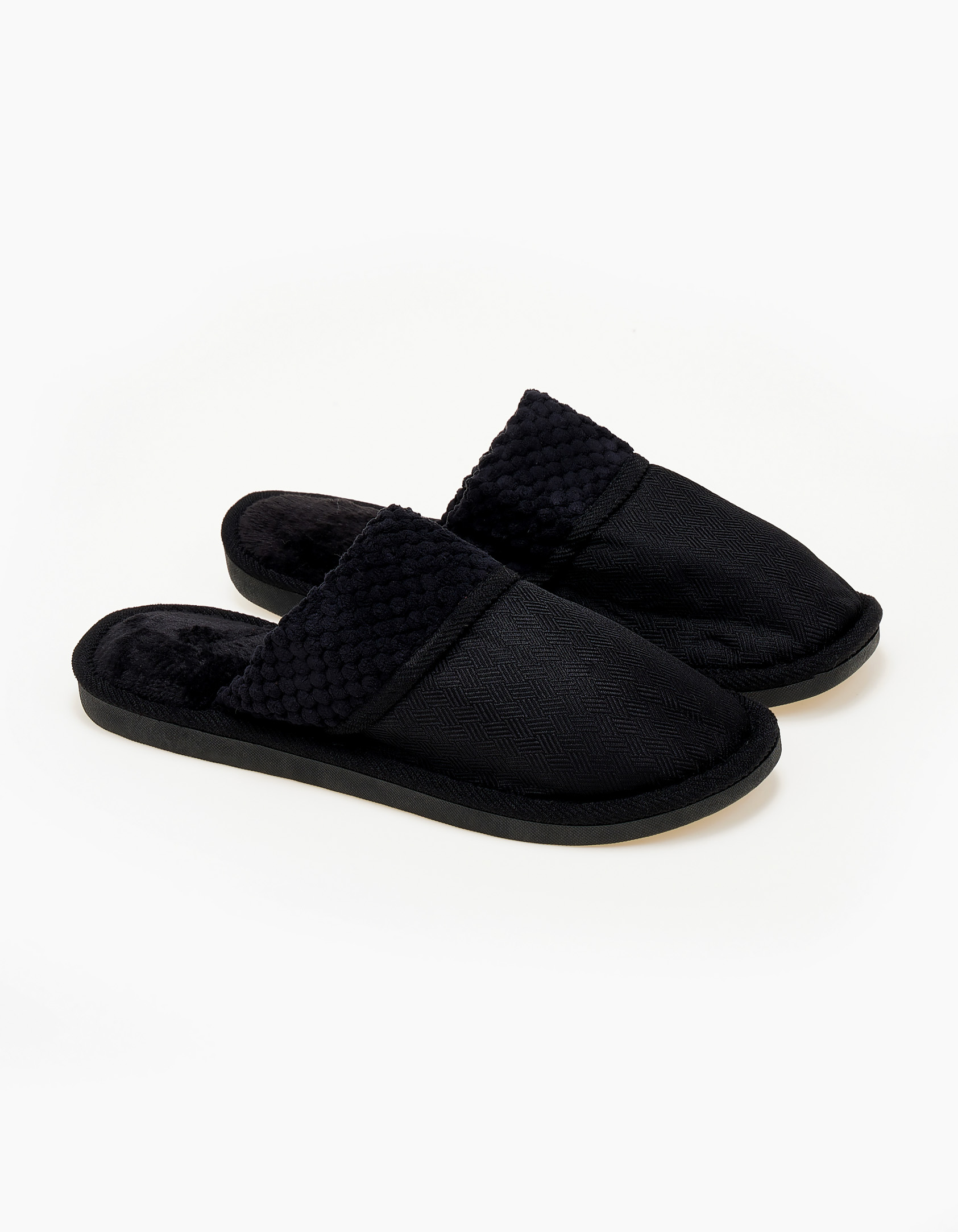 Ανδρικές παντόφλες - Μαύρο