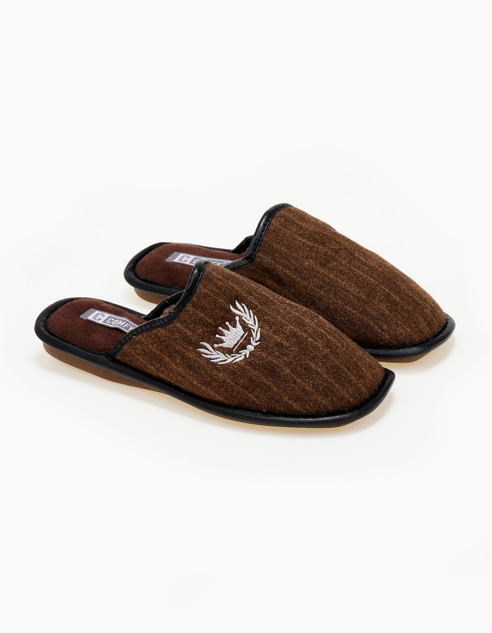 Ανδρικές παντόφλες - Καφέ