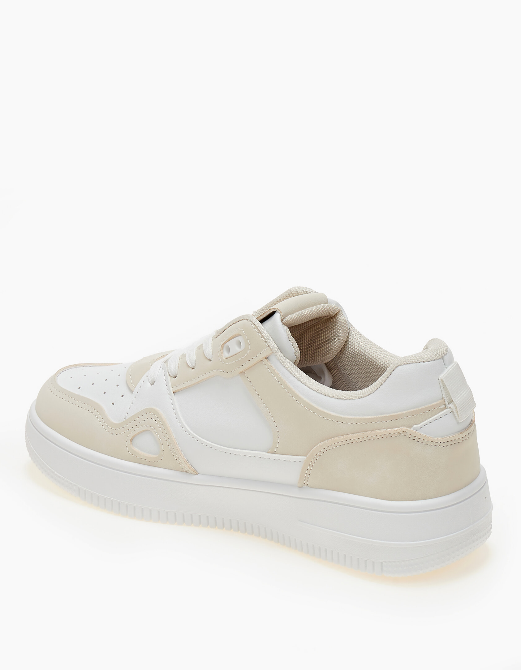 Basic γυναικεία sneakers - Μπεζ φωτογραφία