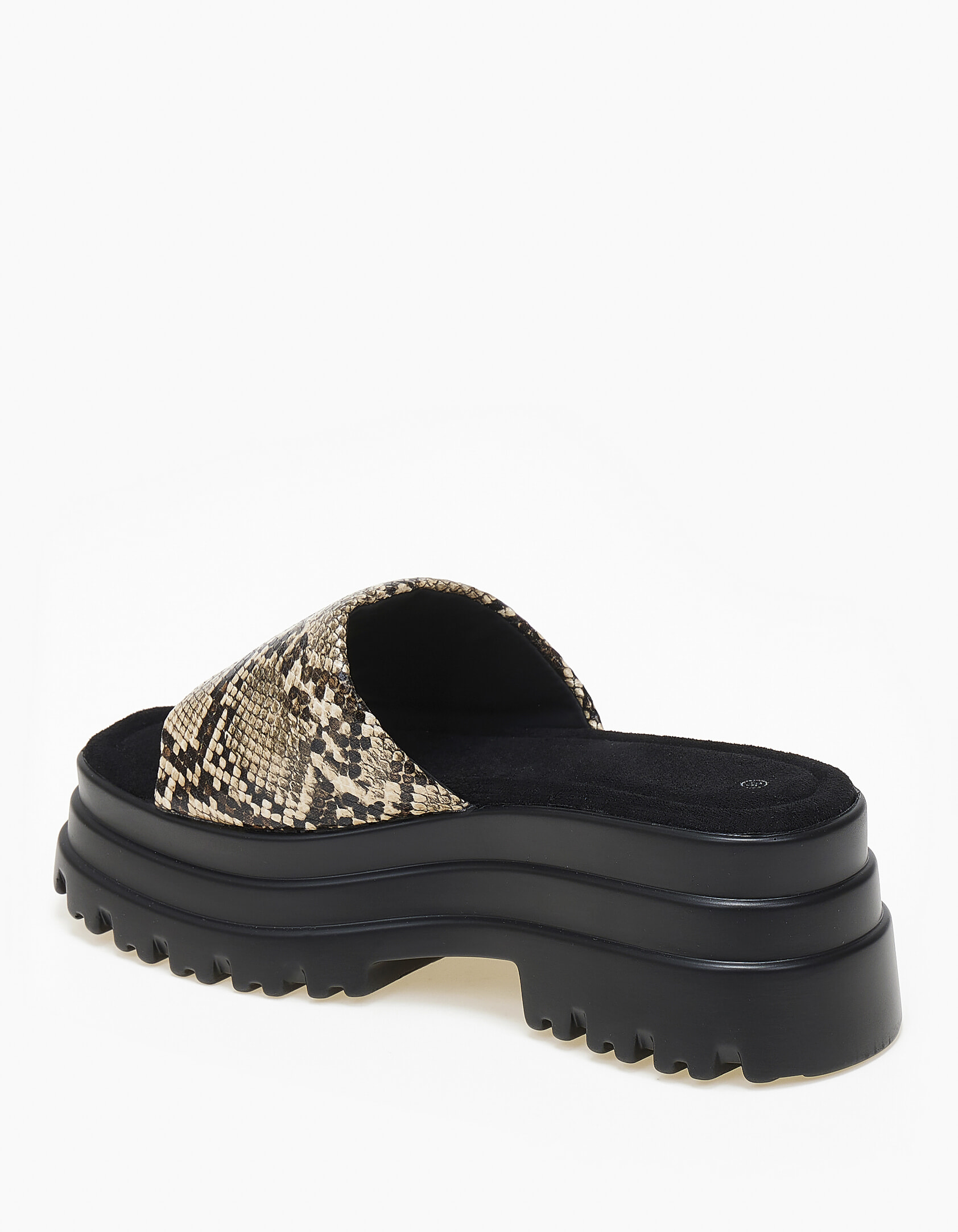 Chunky flatform με φάσα και τρακτερωτή σόλα - Snake φωτογραφία
