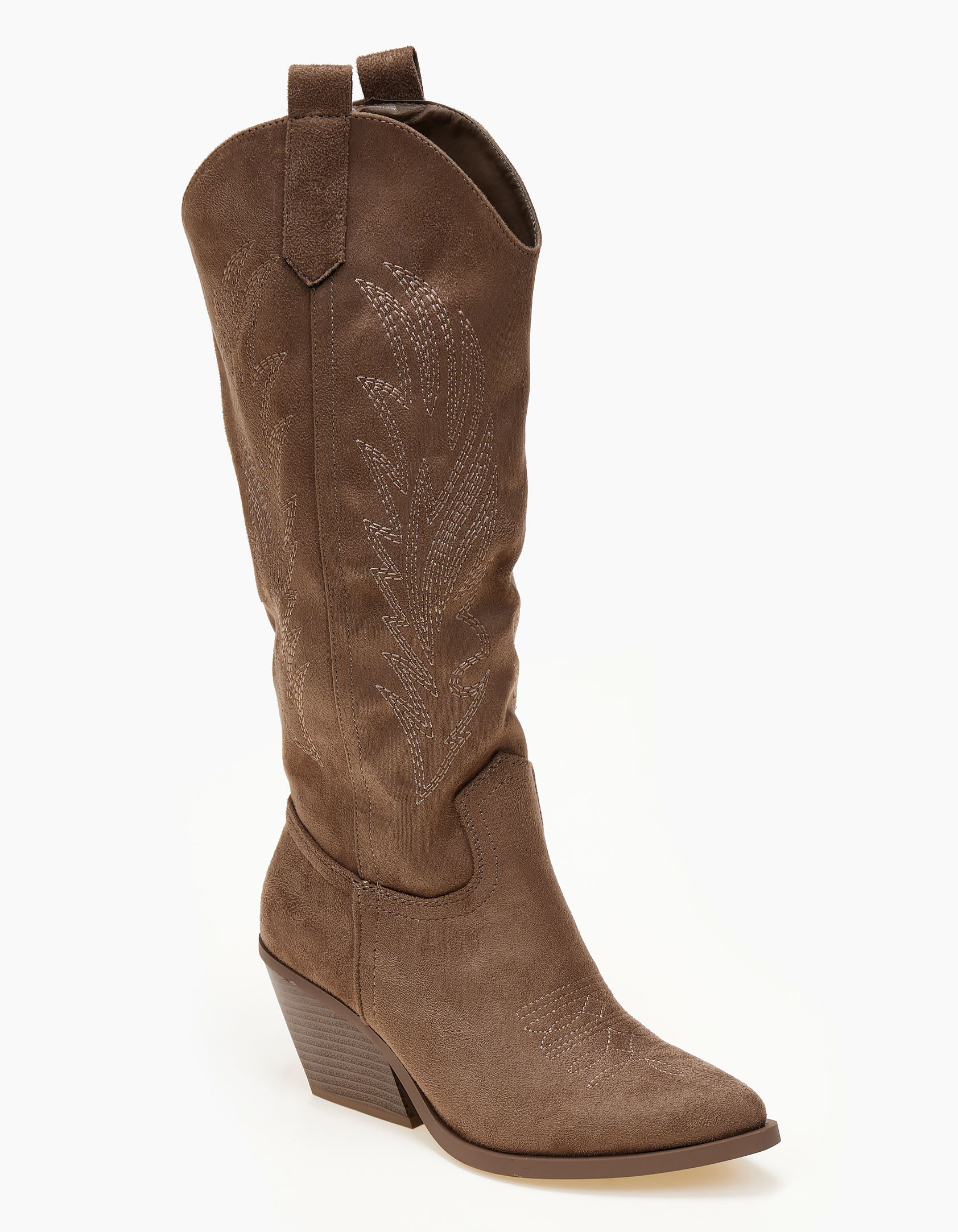 Μπότες Cowboy με κέντημα - Πούρο