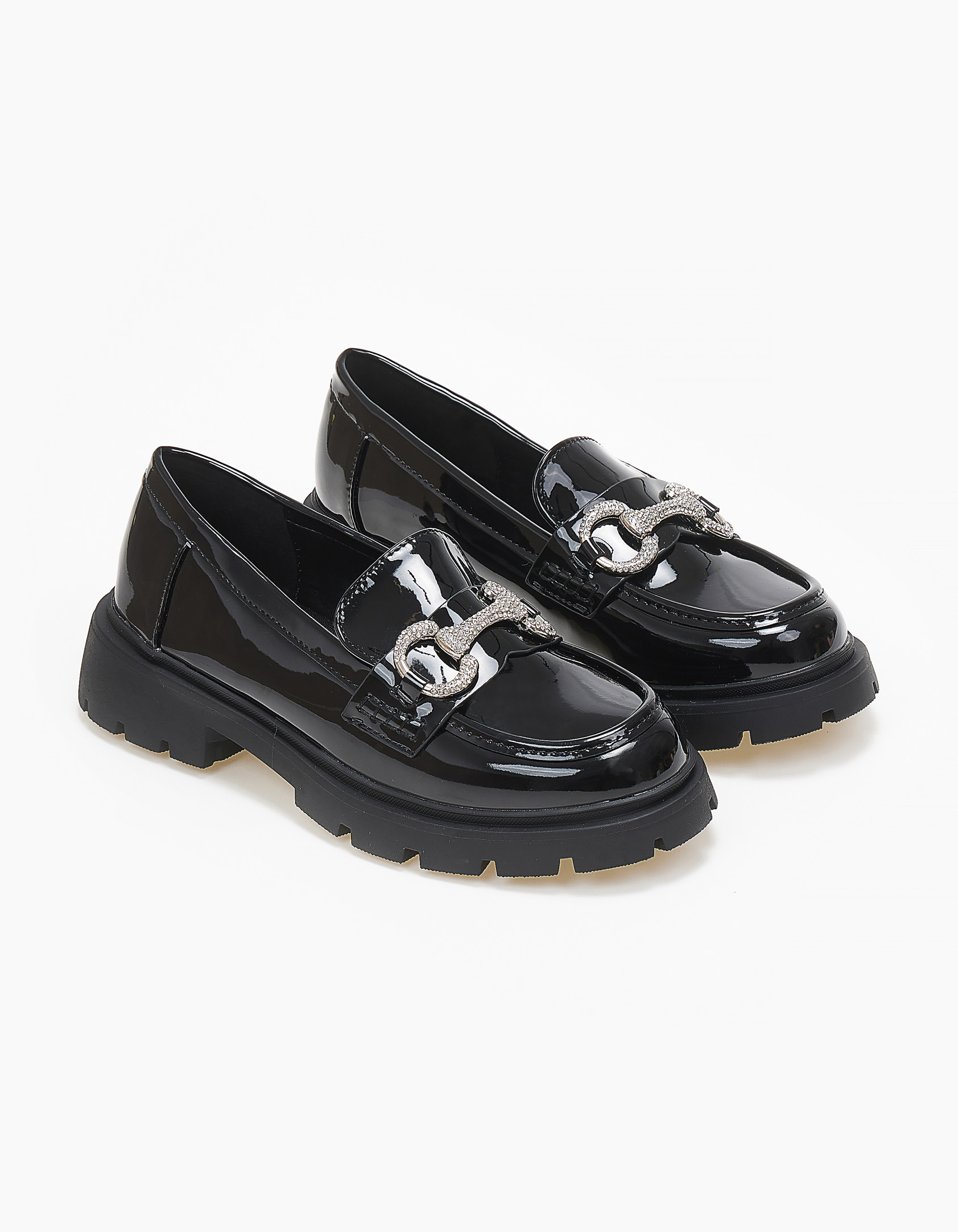 Γυναικεία loafers - Μαύρο Παπούτσια > Loafers