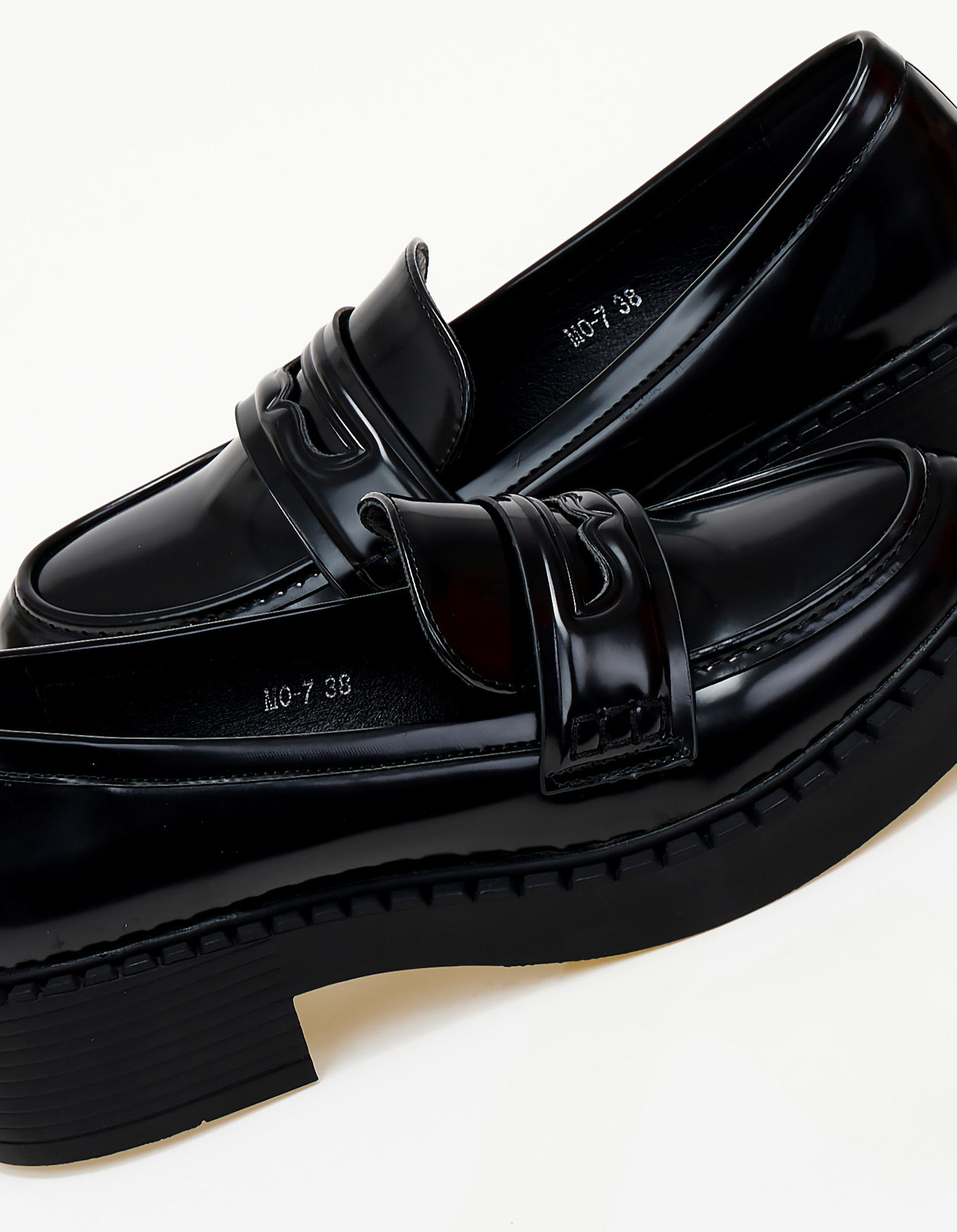 Loafers basic - Μαύρο φωτογραφία