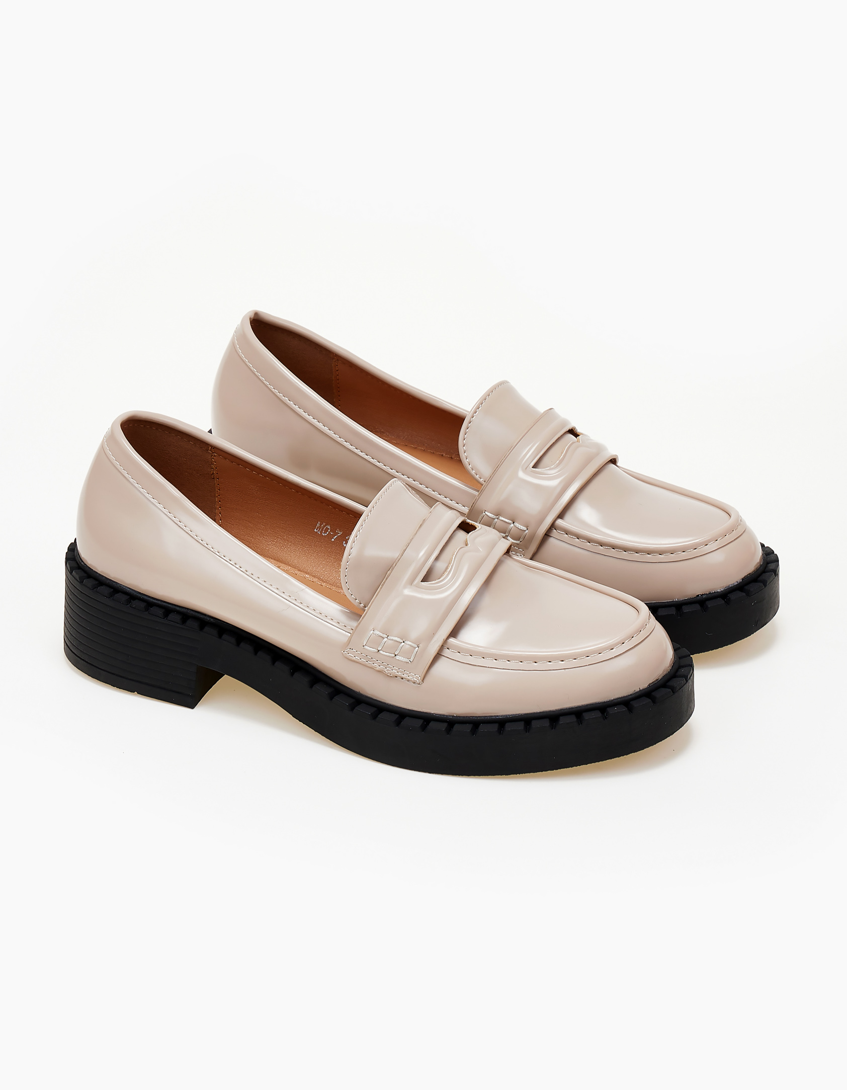 Issue Loafers basic - Μπεζ