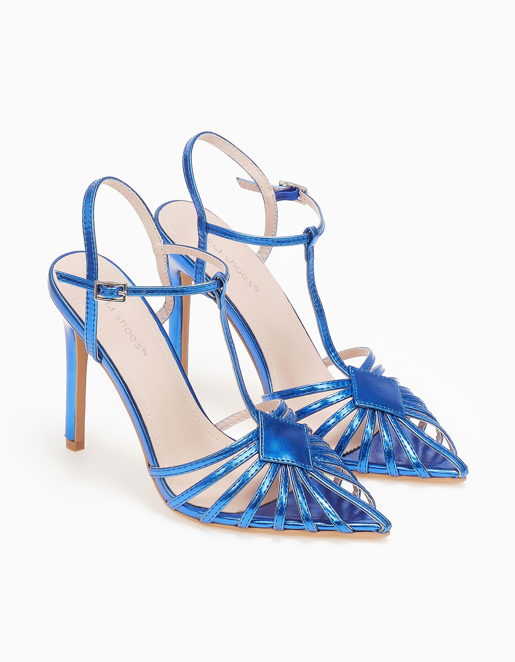 Γόβα με μυτερό τελείωμα - Μπλε