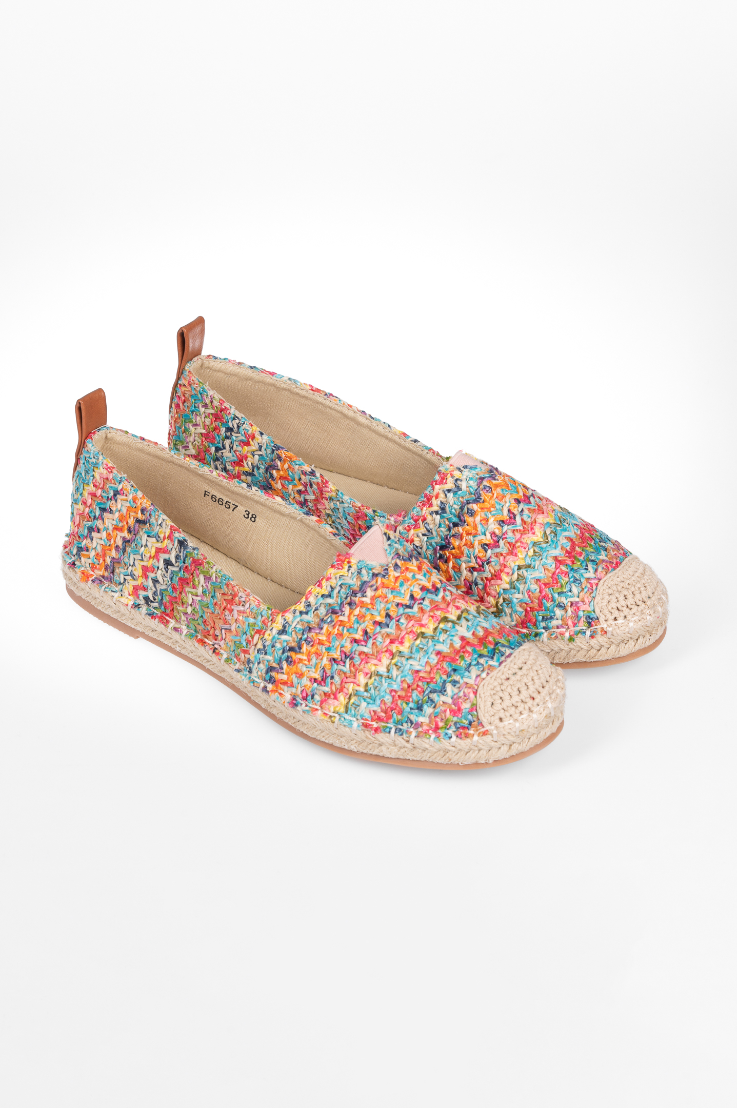 Εσπαντρίγια με πλεκτό σχέδιο - Multi