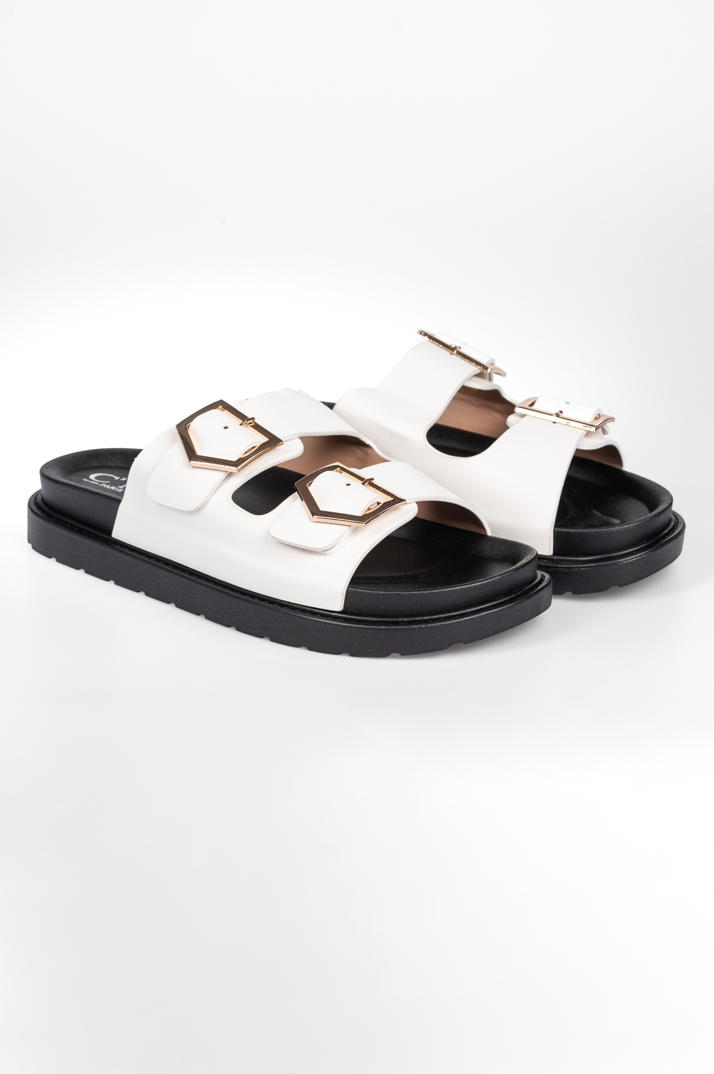 Slides με διπλή φάσα - Λευκό