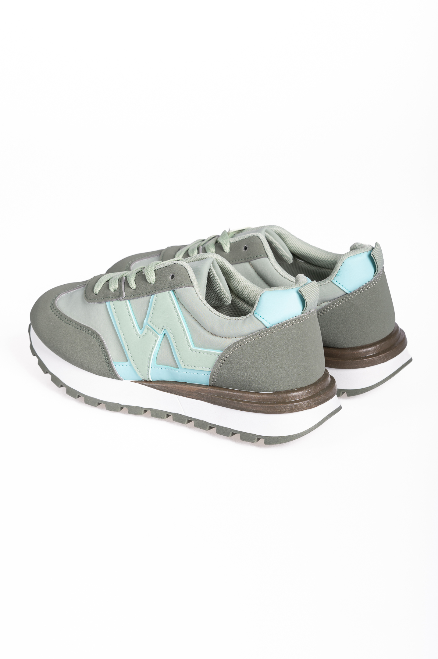 Γυναικεία sneakers - Πράσινο φωτογραφία