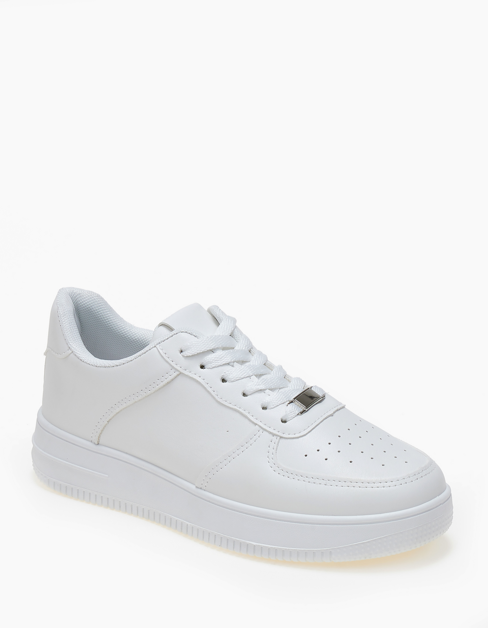 Issue Γυναικεία sneakers μονόχρωμα - Λευκό