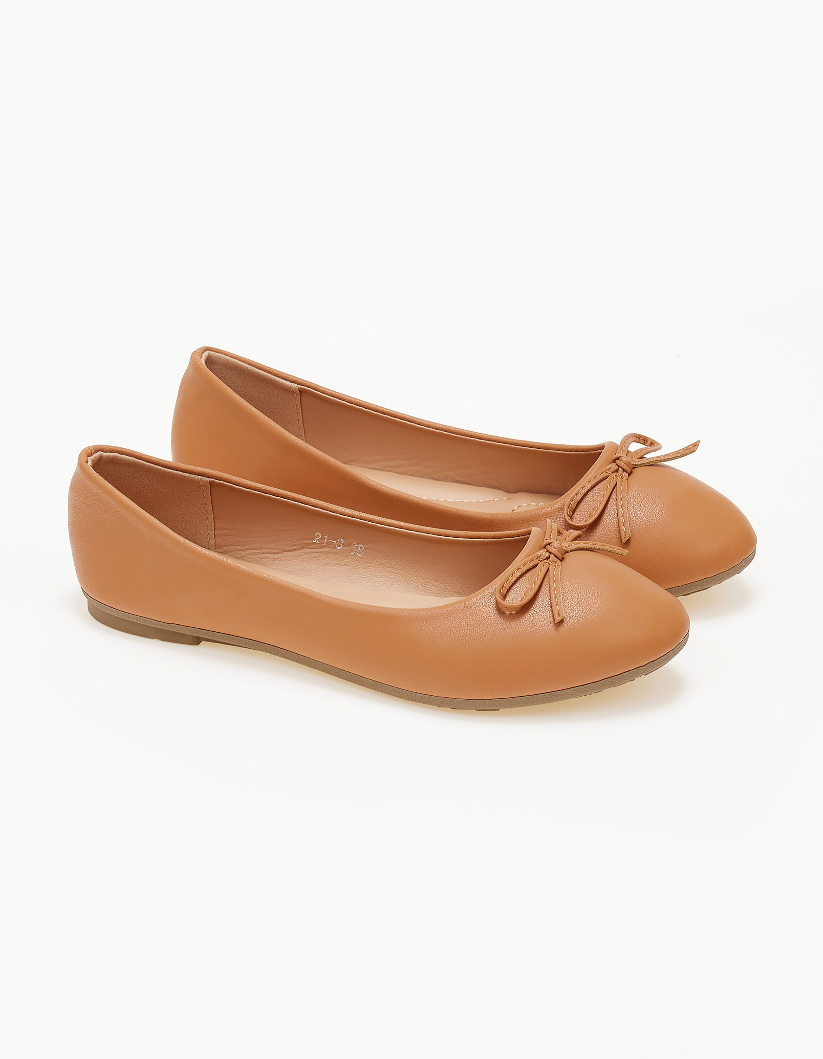 Μπαλαρίνες με φιογκάκι - Κάμελ