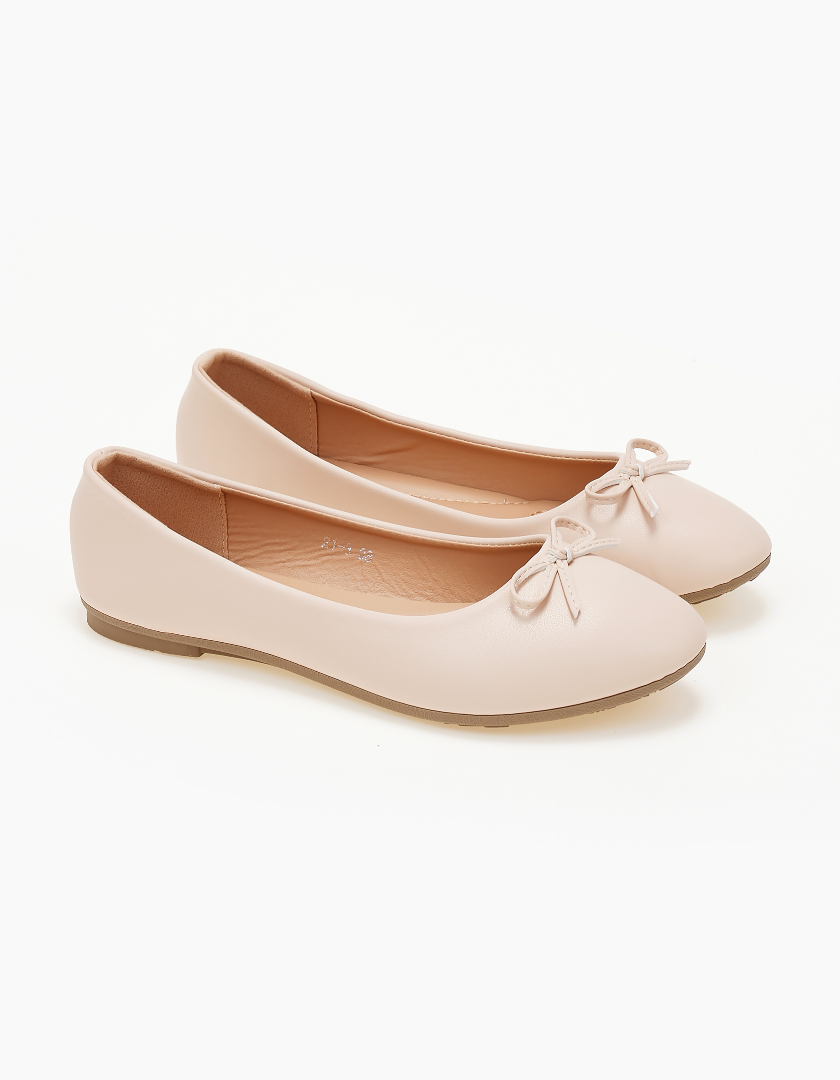 Μπαλαρίνες με φιογκάκι - Μπεζ
