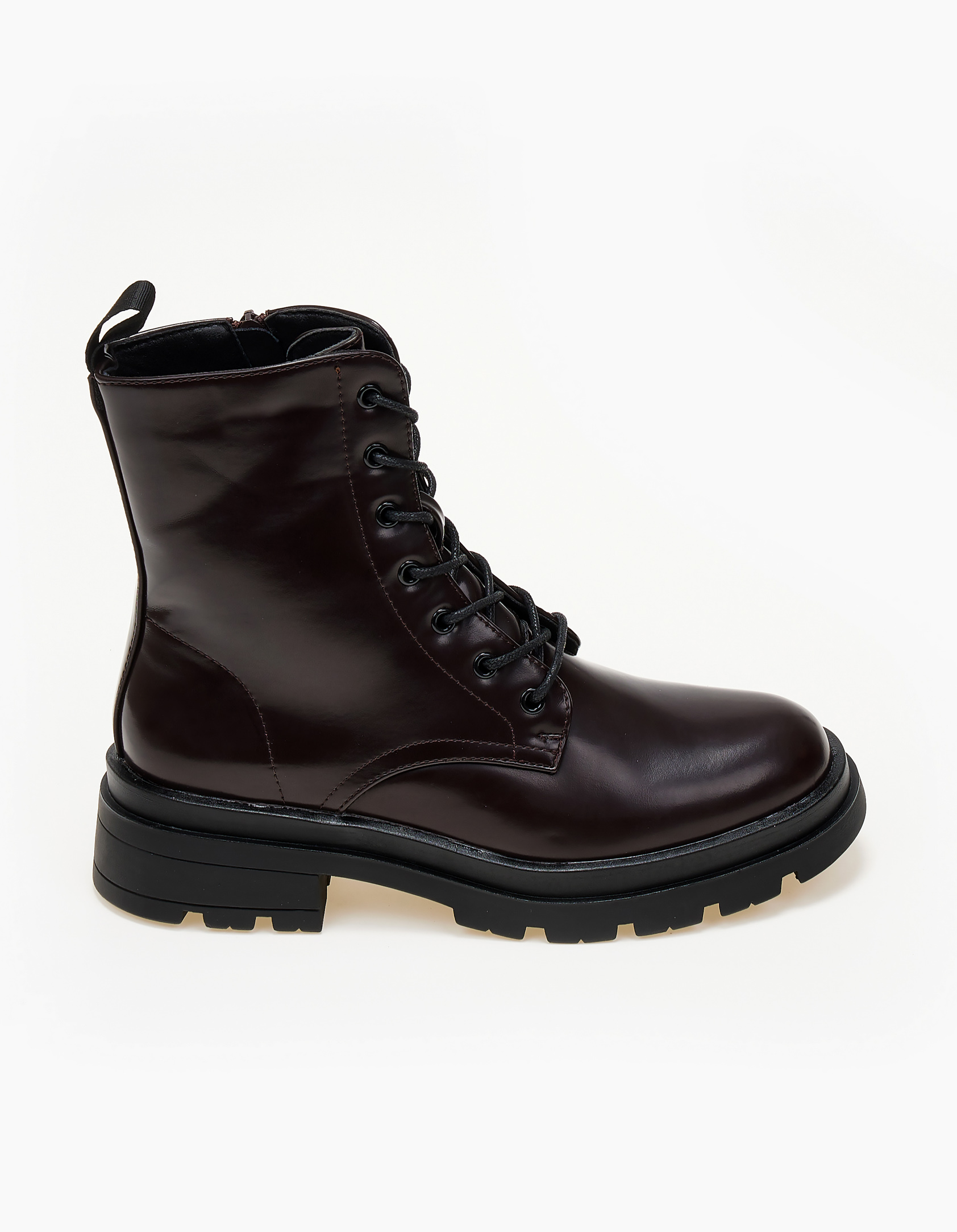 Αρβυλάκια basic με φερμουάρ - Μπορντώ φωτογραφία