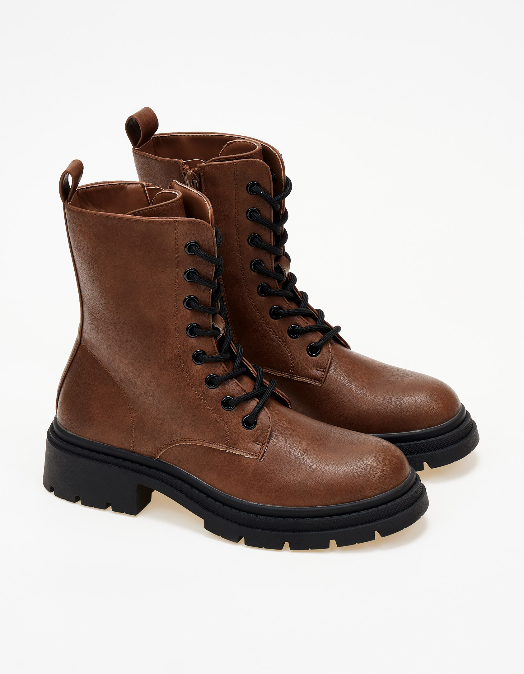 Issue Αρβυλάκια με φερμουάρ στο πλάι - Κάμελ