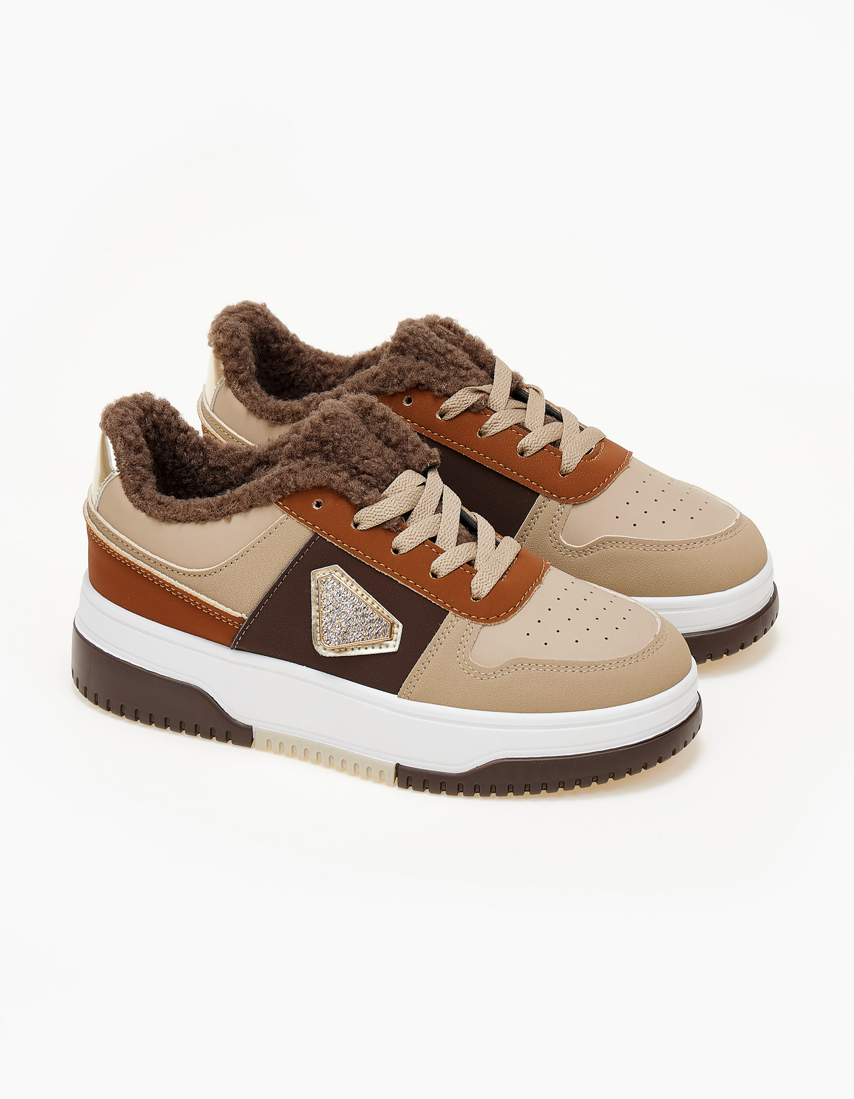 Sneakers με ψηλή σόλα - Πούρο