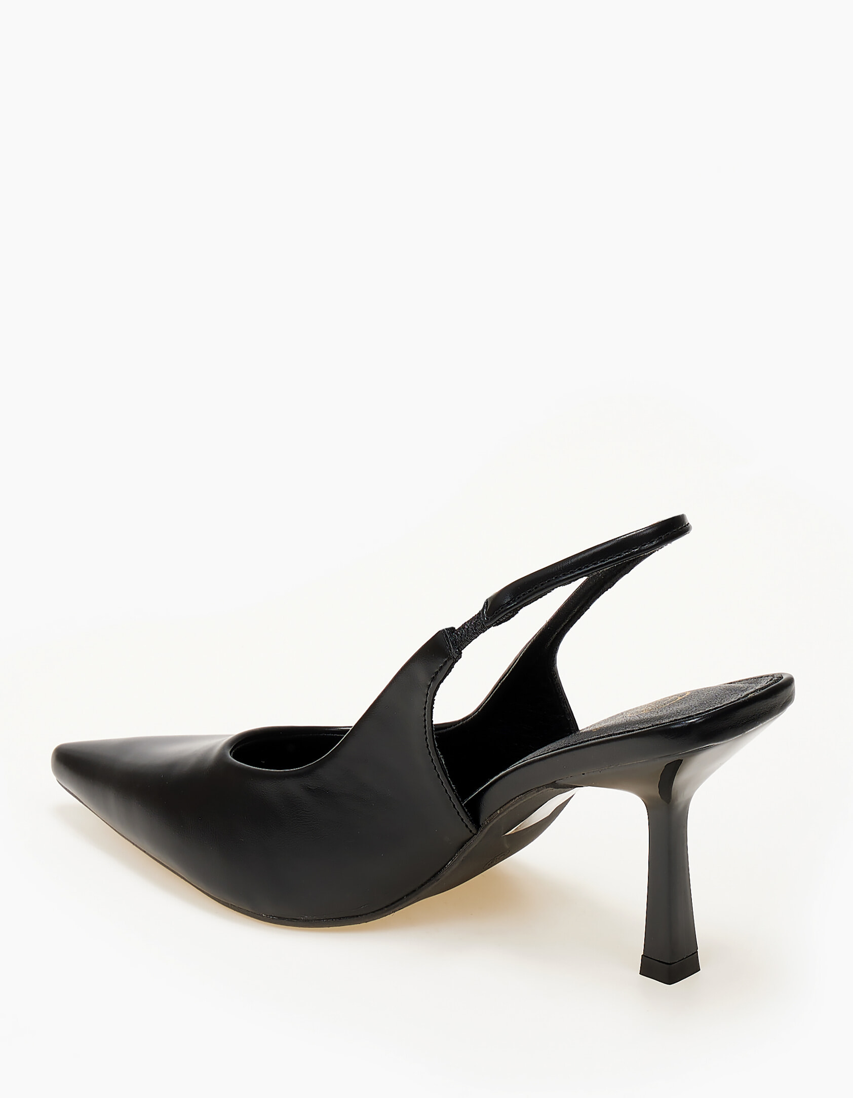 Open heel ψηλές γόβες - Μαύρο φωτογραφία