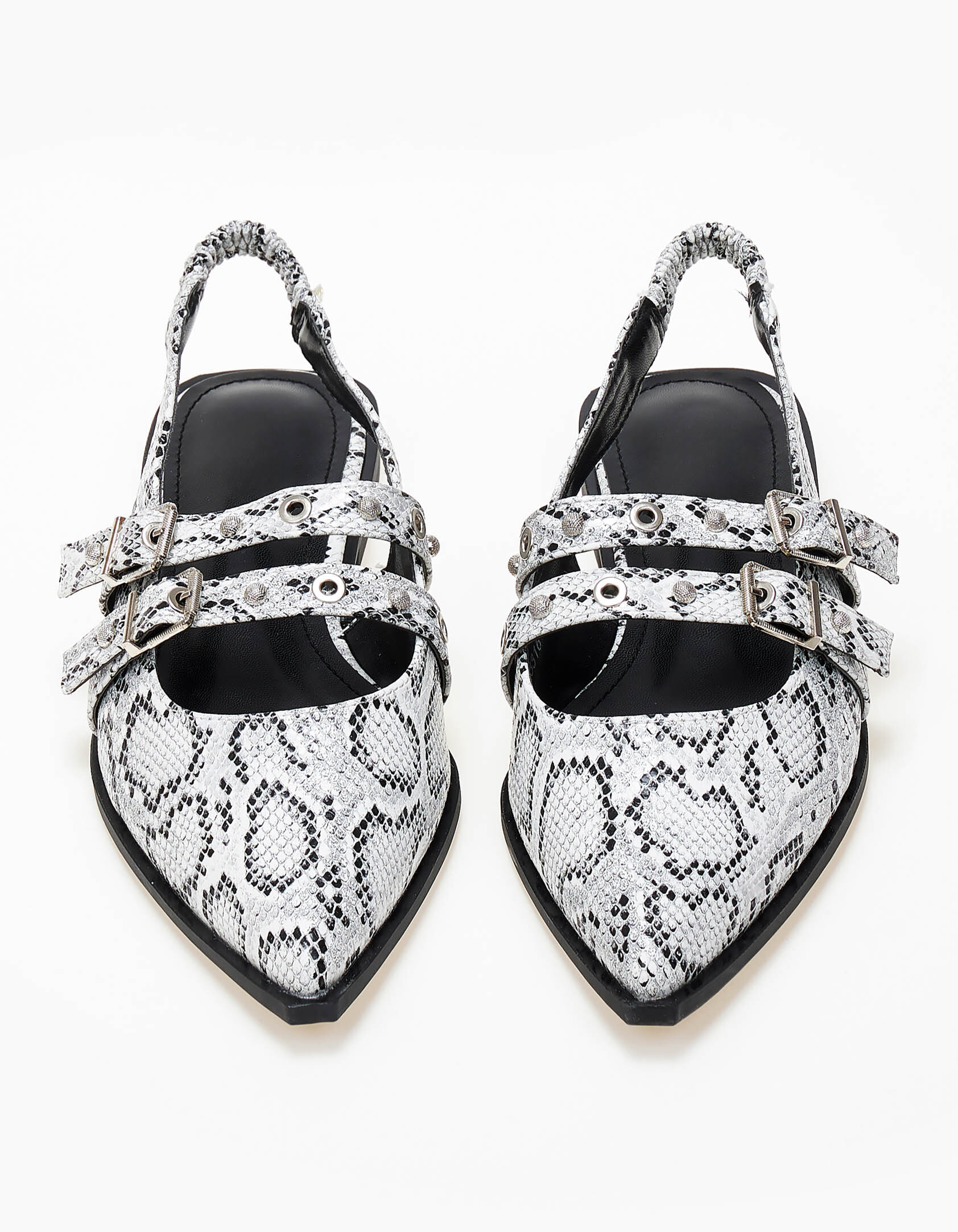 Μπαλαρίνες μυτερές εξώφτερνες με τρουκς - Snake