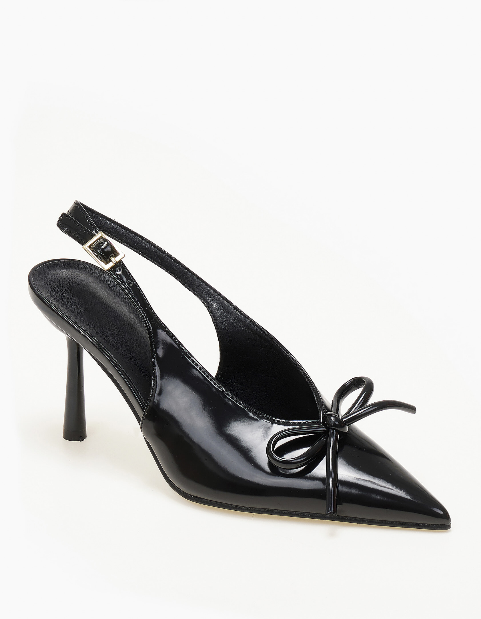 Γόβες με φιογκάκι - Μαύρο