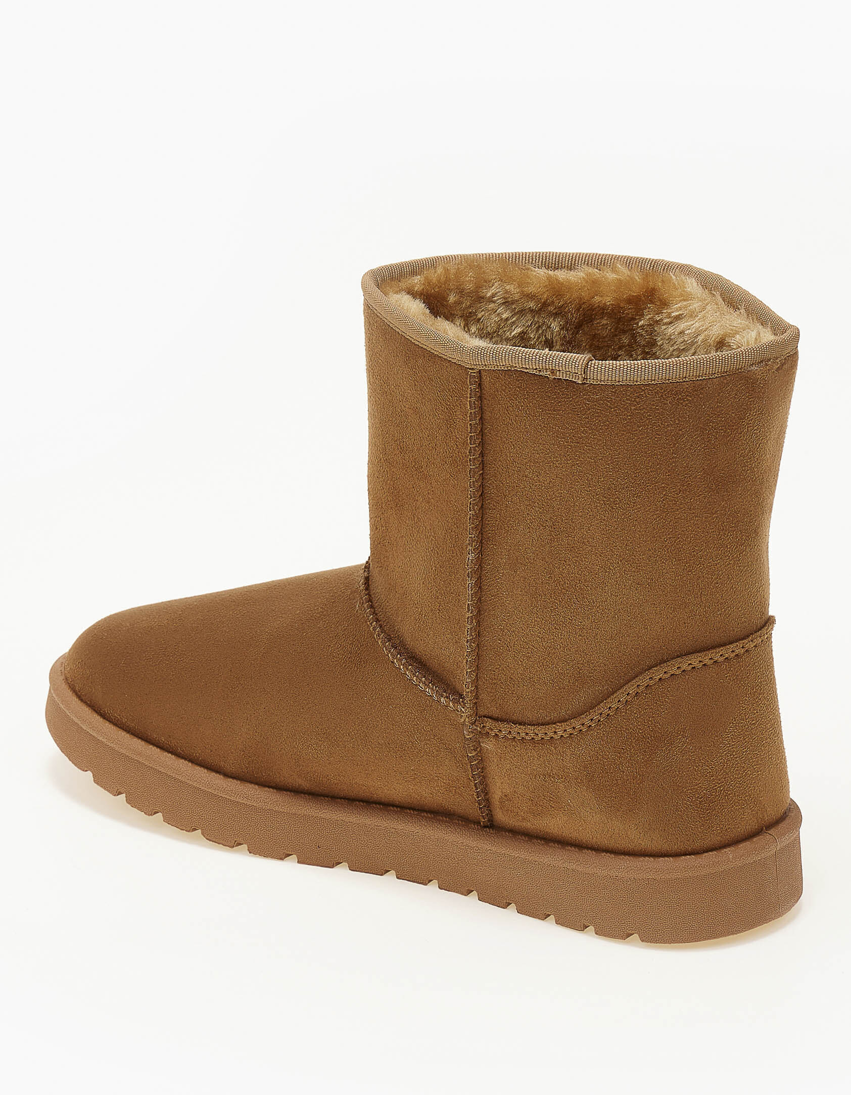 Μποτάκια με γούνα - Κάμελ φωτογραφία