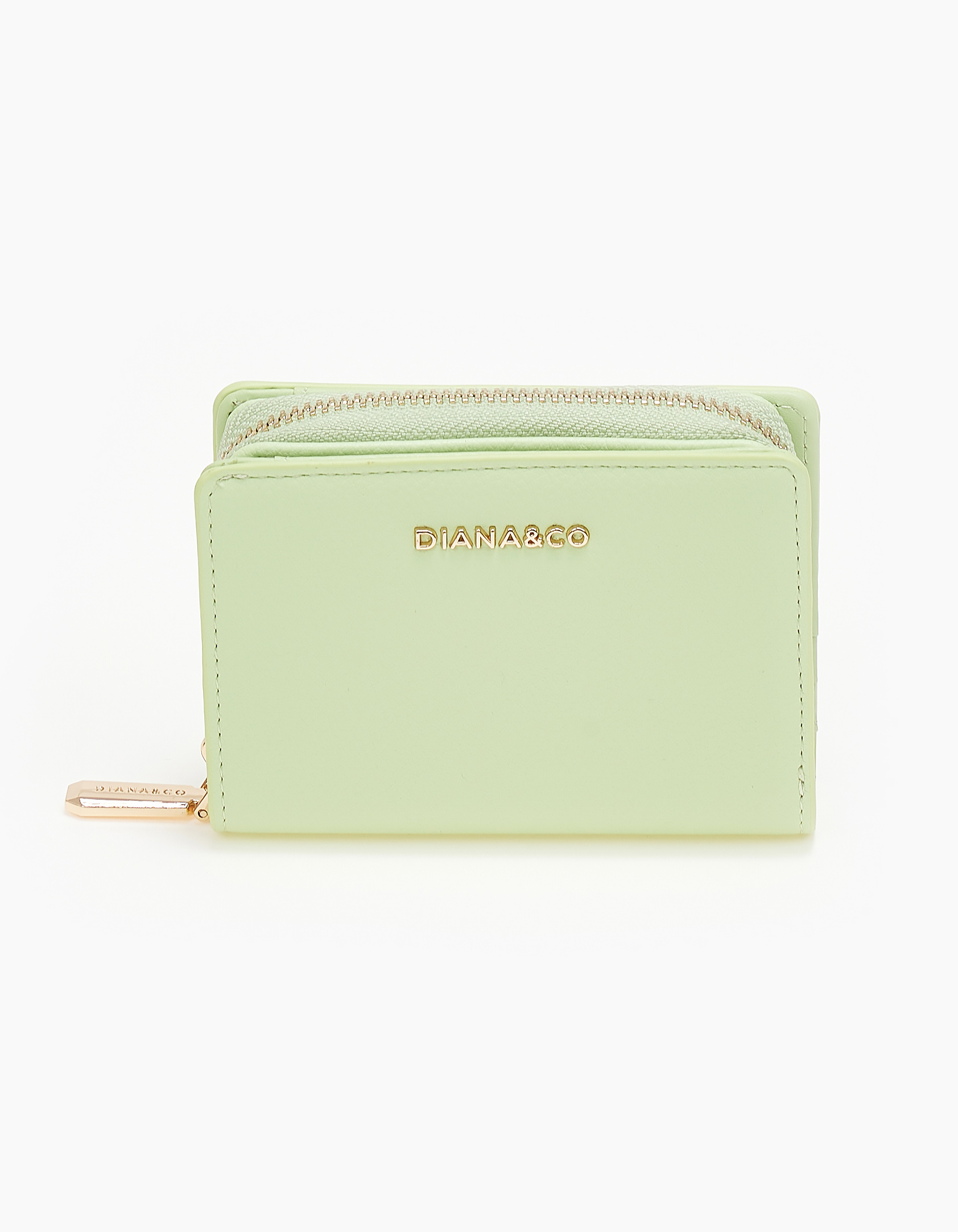 Γυναικείο πορτοφόλι με μαγνητικό κούμπωμα - Λαχανί