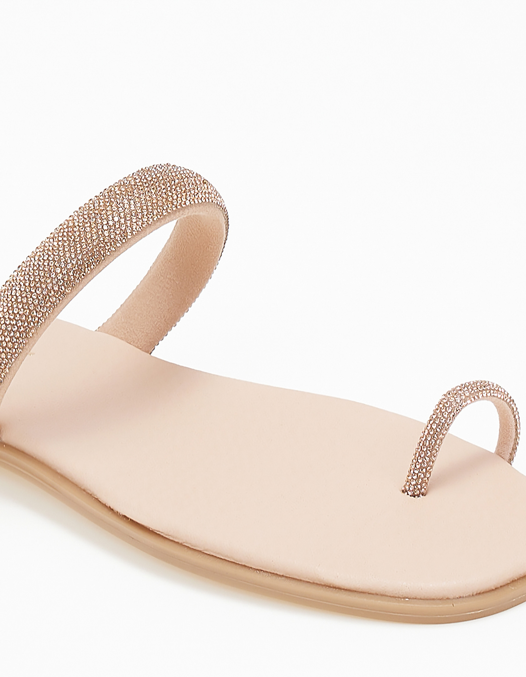 Flat σανδάλια με toe ring ελληνικής κατασκευής - Χαλκός φωτογραφία