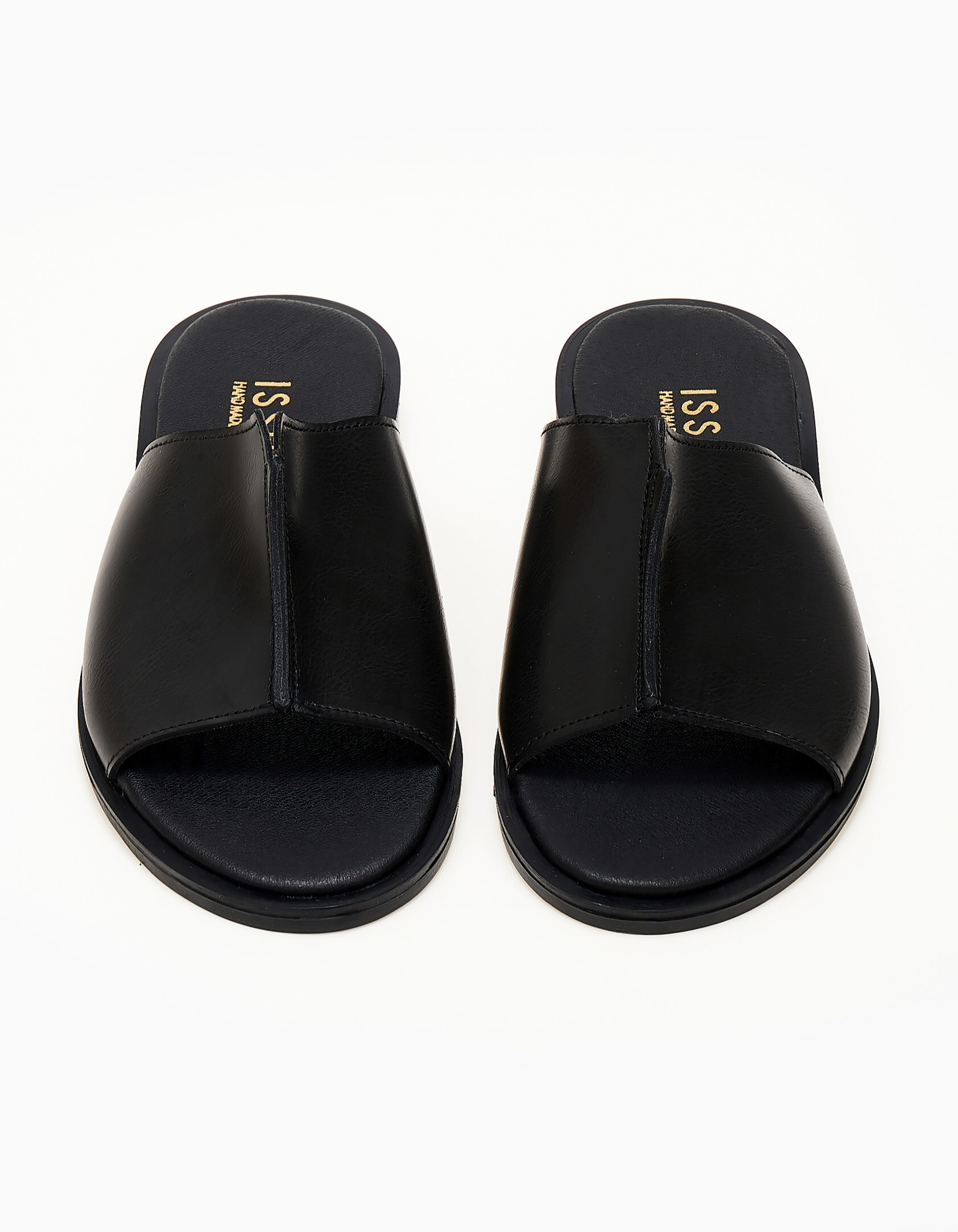 Σανδάλια γυναικεία handemade in Greece με φάσα - Μαύρο