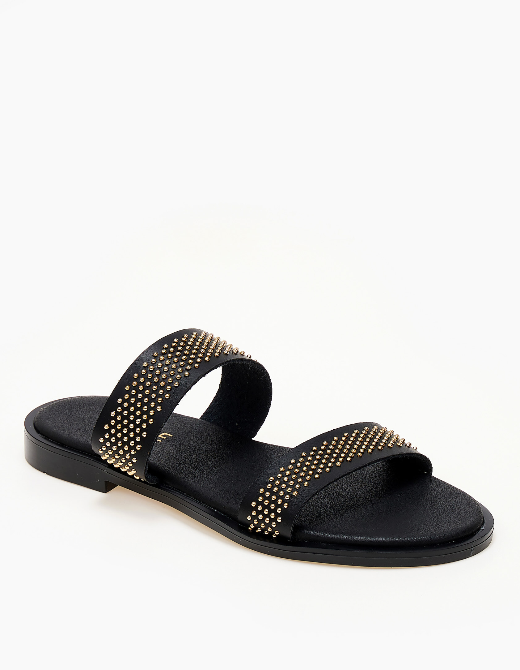 Issue Ελληνικά handmade σανδάλια με μικρά τρουκς - Μαύρο