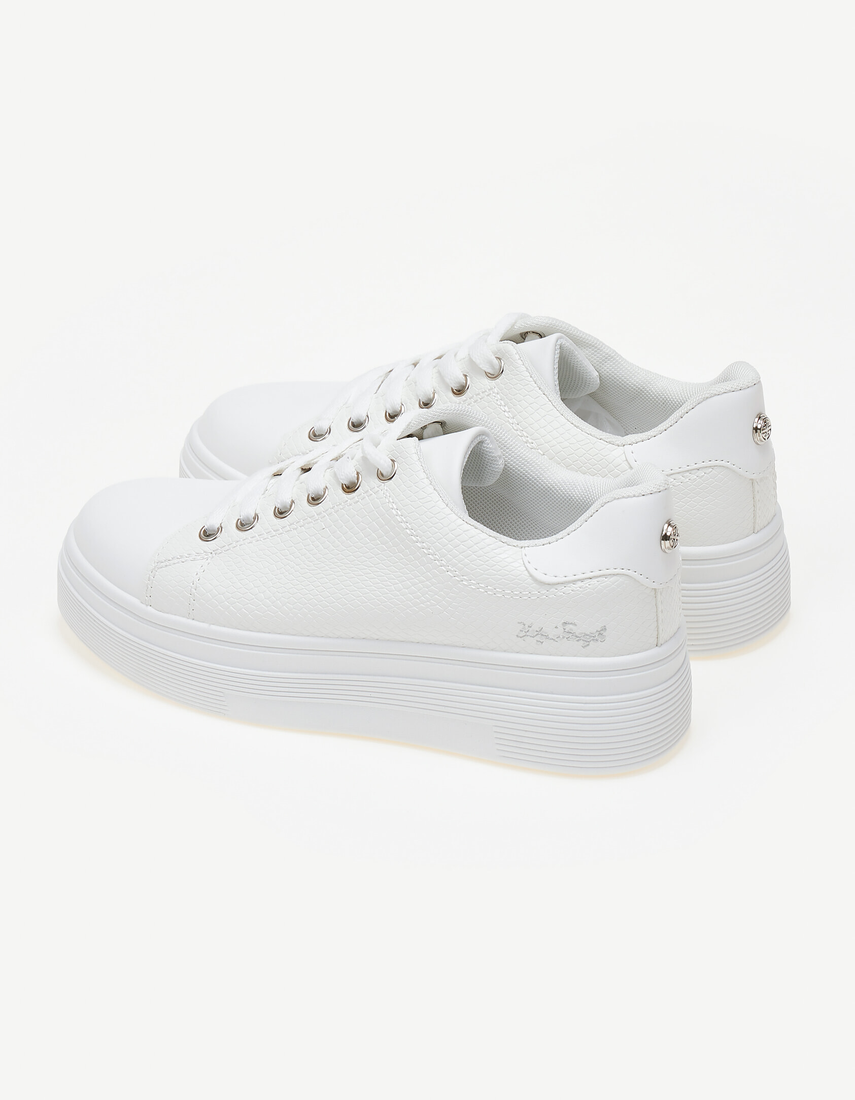 Γυναικεία sneakers δίσολα - Λευκό φωτογραφία