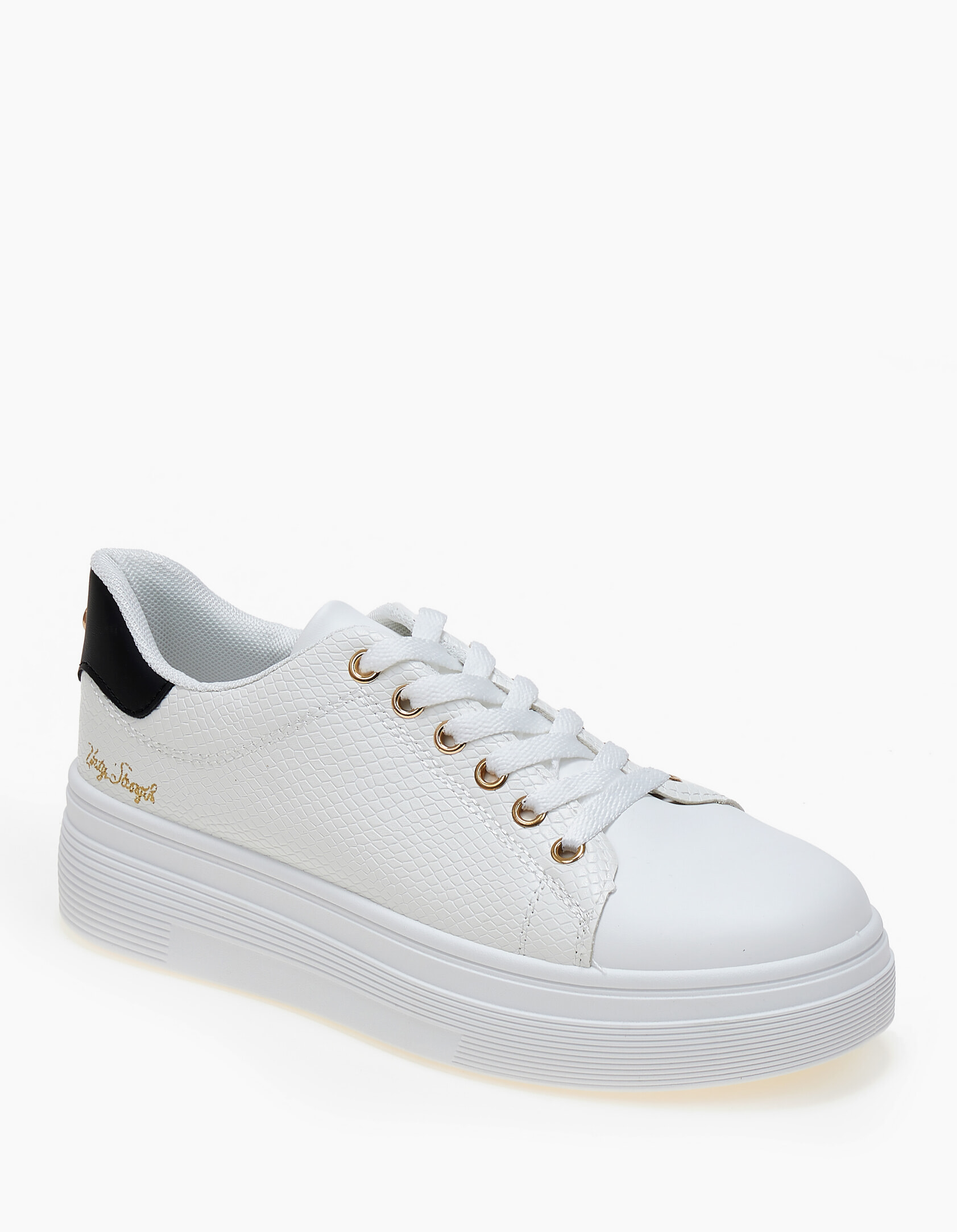 Γυναικεία sneakers δίσολα - Μαύρο-Λευκό φωτογραφία