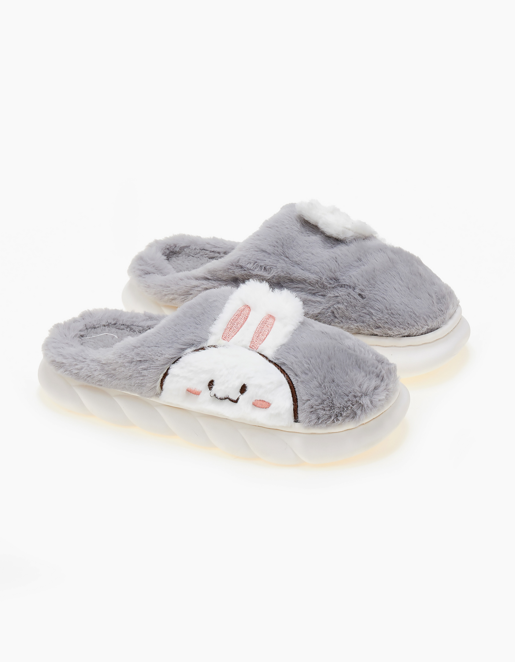 Γυναικείες παντόφλες - Γκρι