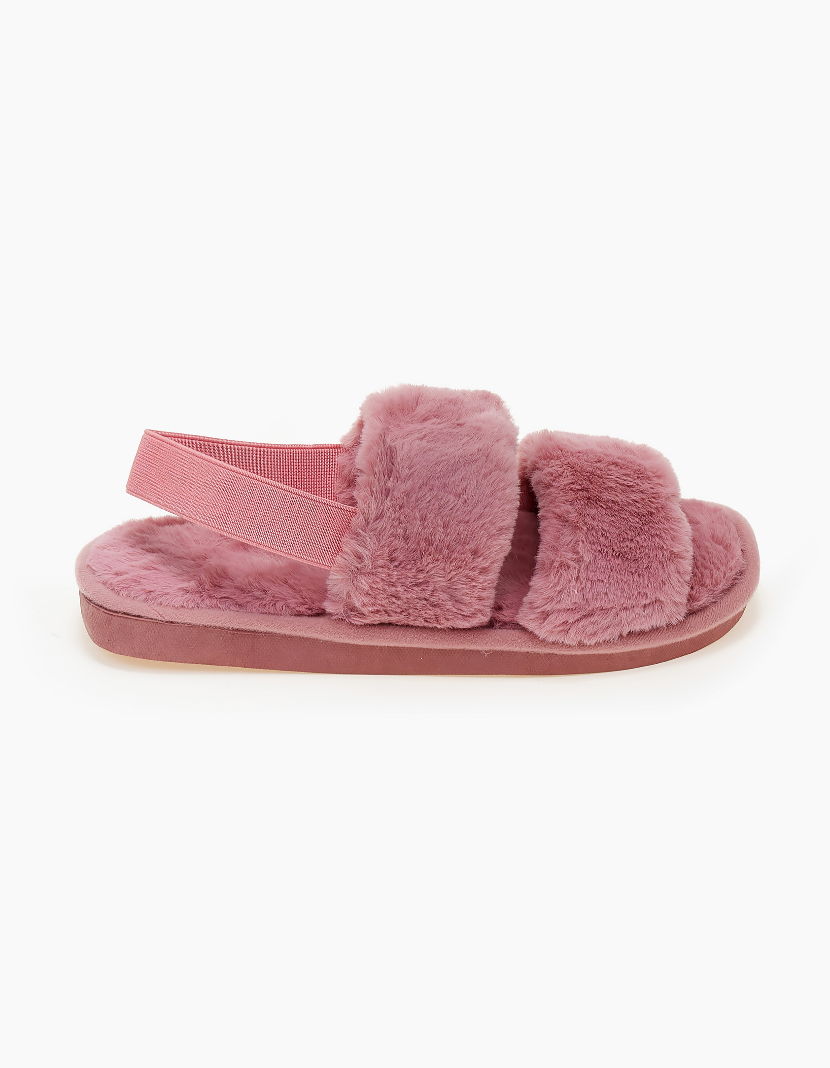 Γυναικείες παντόφλες - Ροζ φωτογραφία