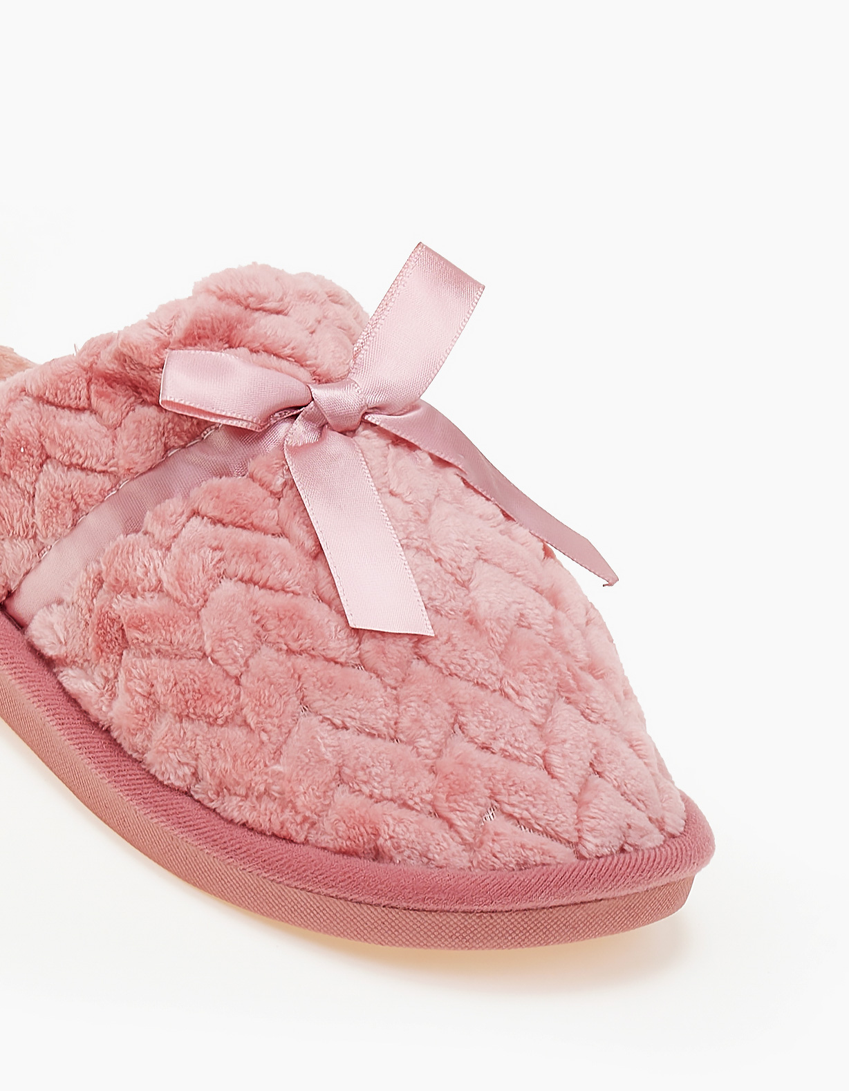 Γυναικείες παντόφλες - Ροζ φωτογραφία