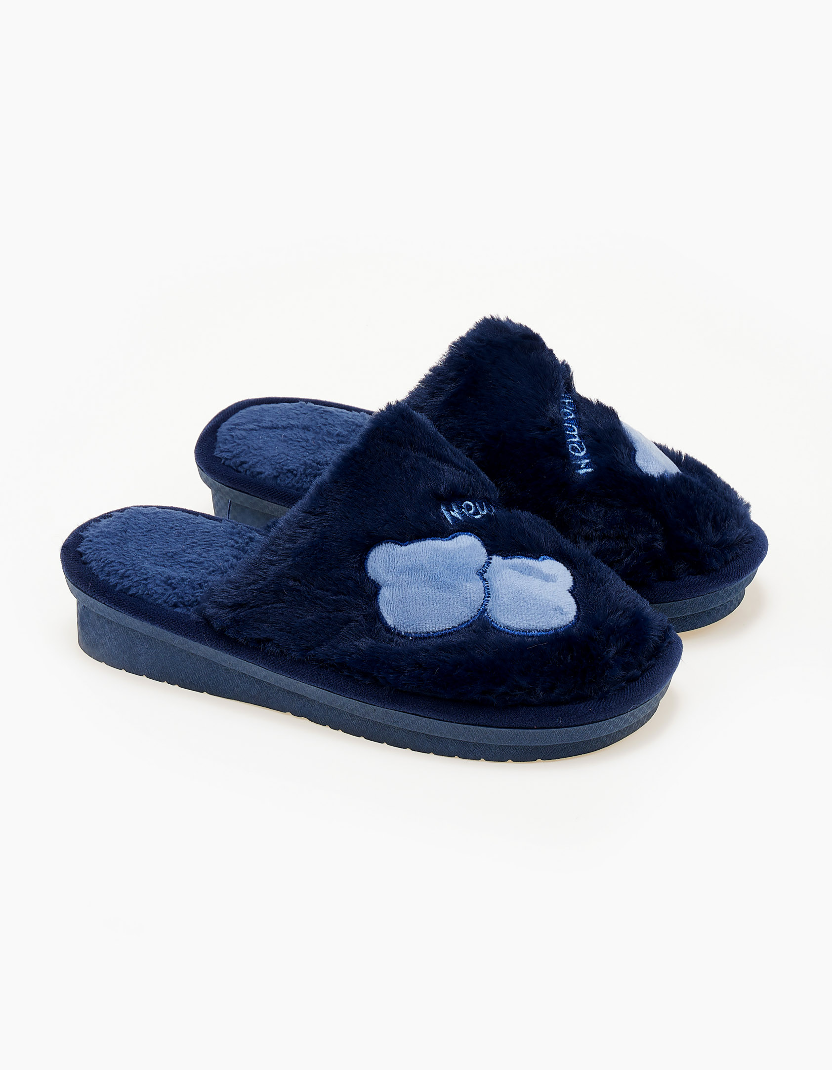 Γυναικείες παντόφλες - Μπλε