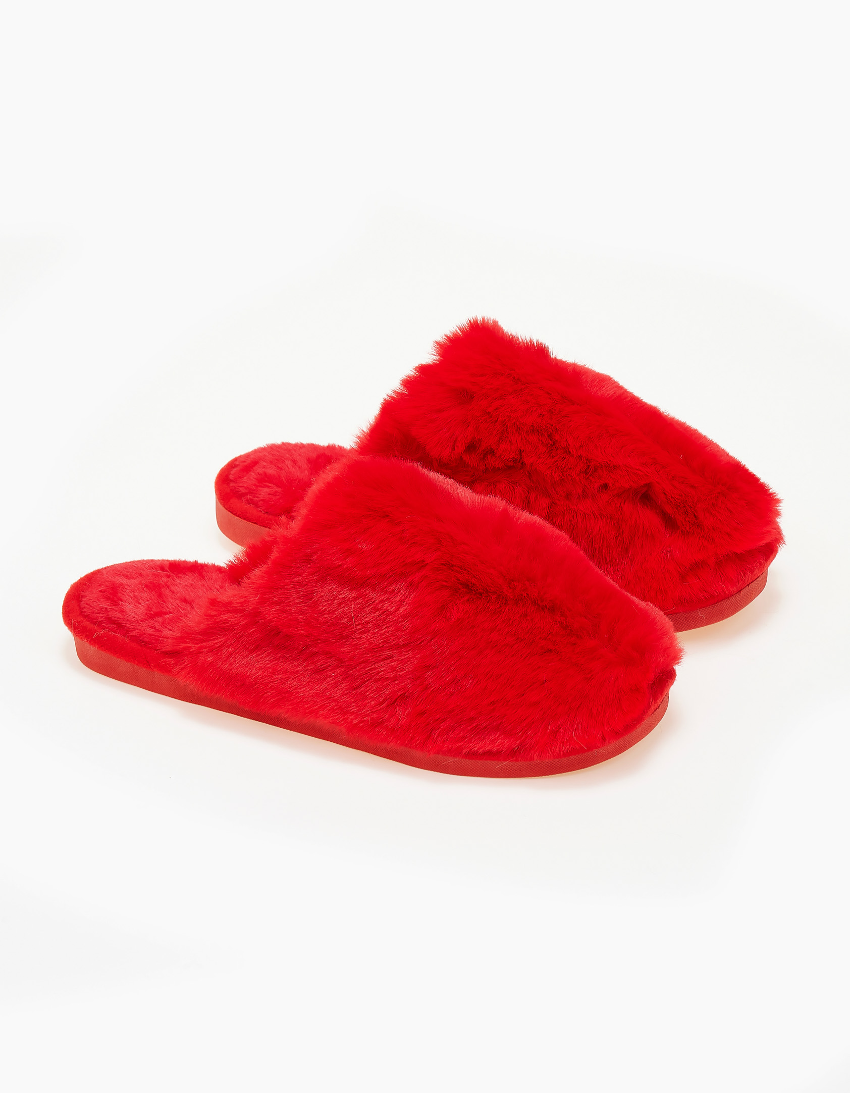 Γυναικείες παντόφλες - Κόκκινο