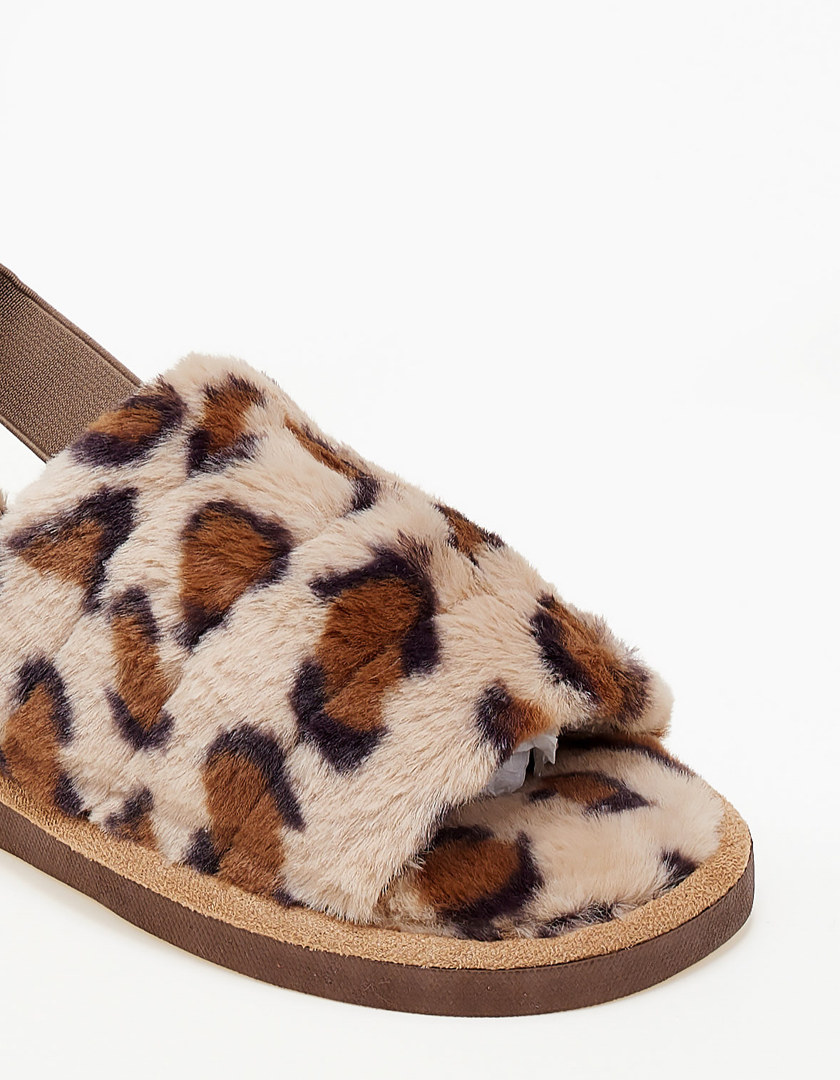 Γυναικείες παντόφλες - Λεοπάρ φωτογραφία