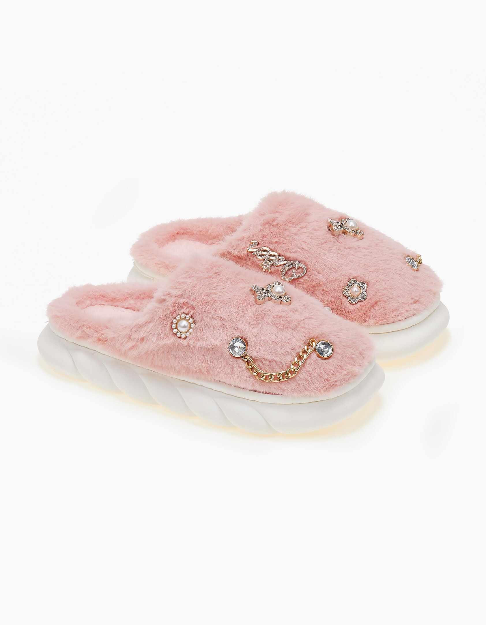 Γυναικείες παντόφλες - Ροζ