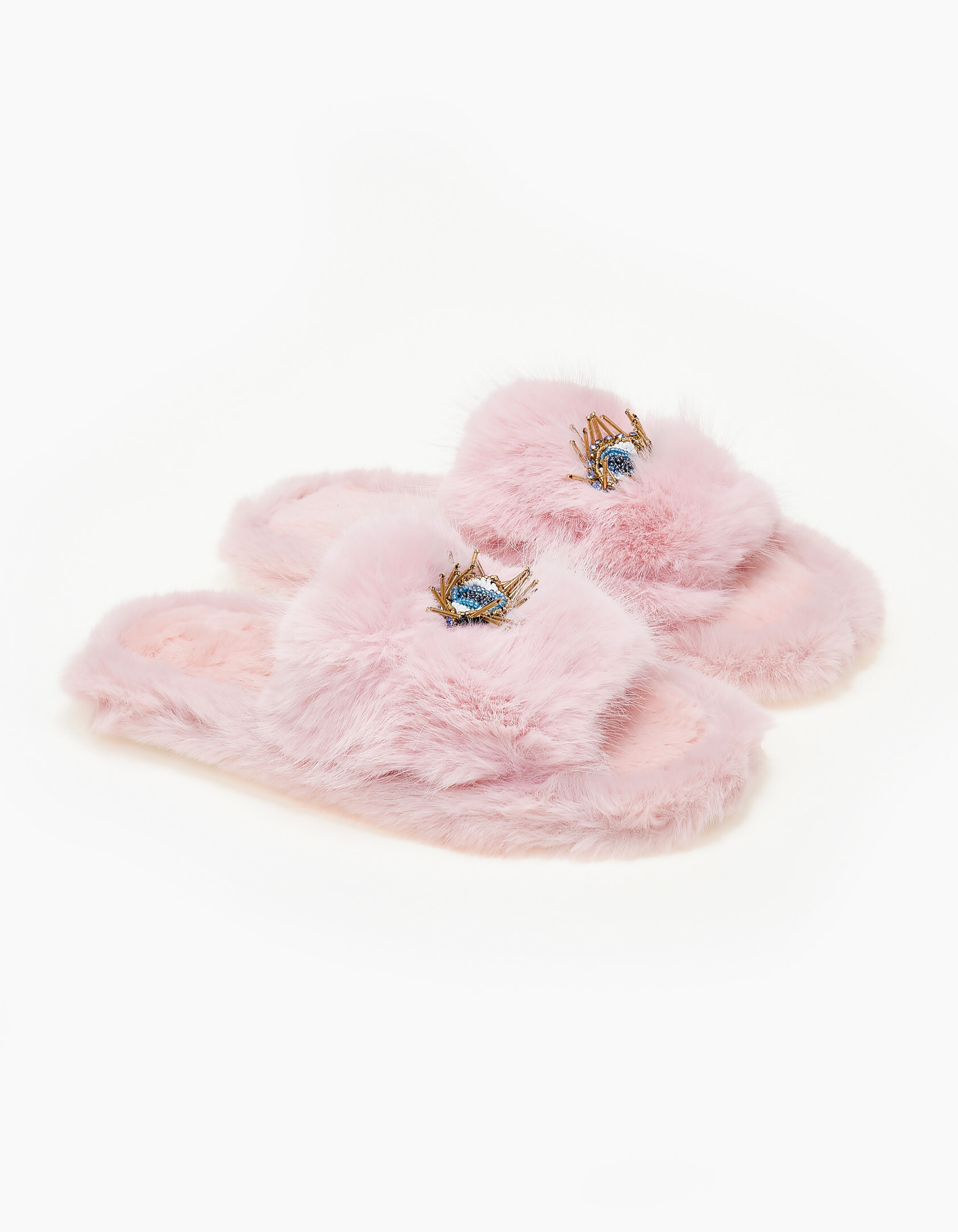 Γυναικείες παντόφλες - Ροζ