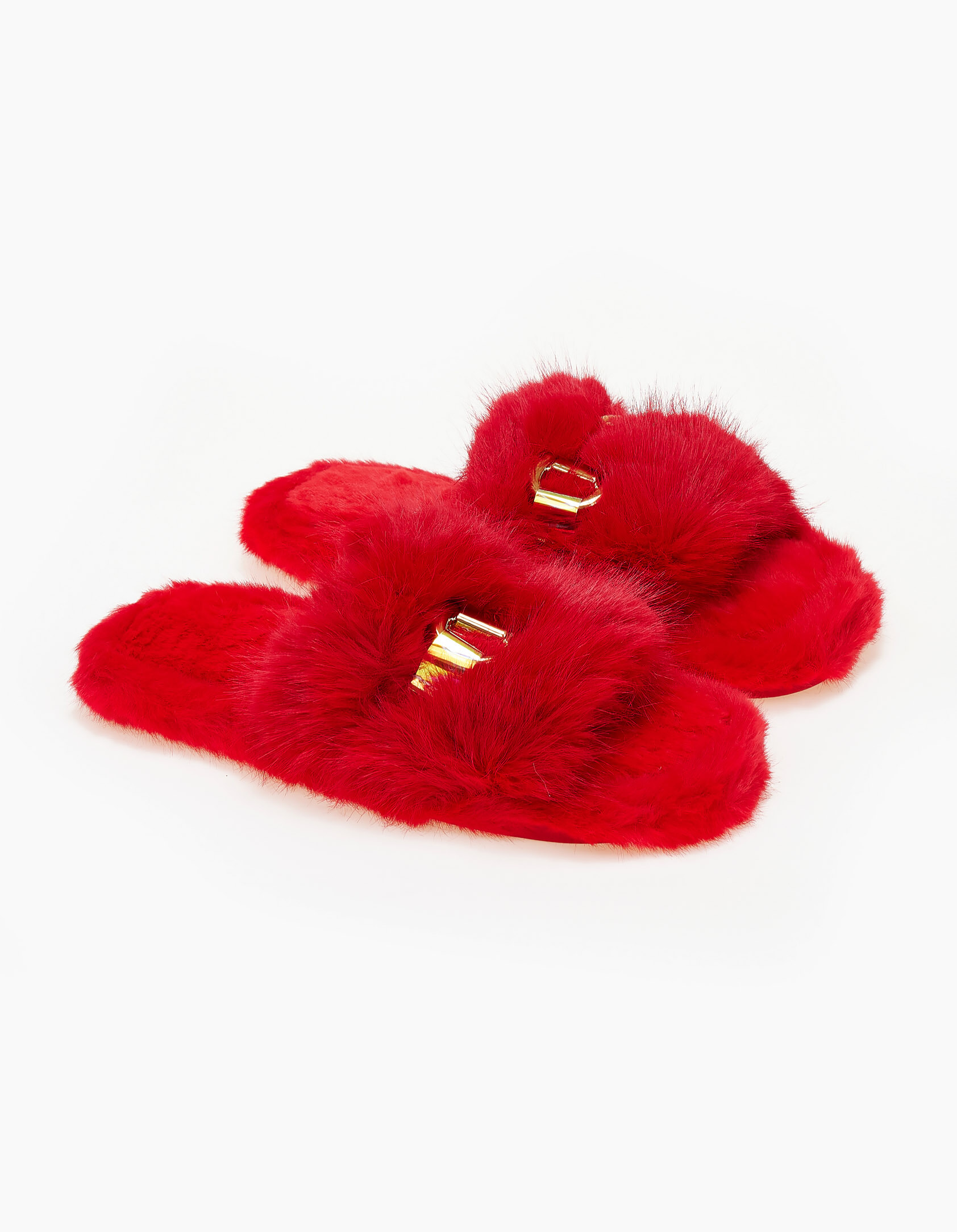 Γυναικείες παντόφλες - Κόκκινο