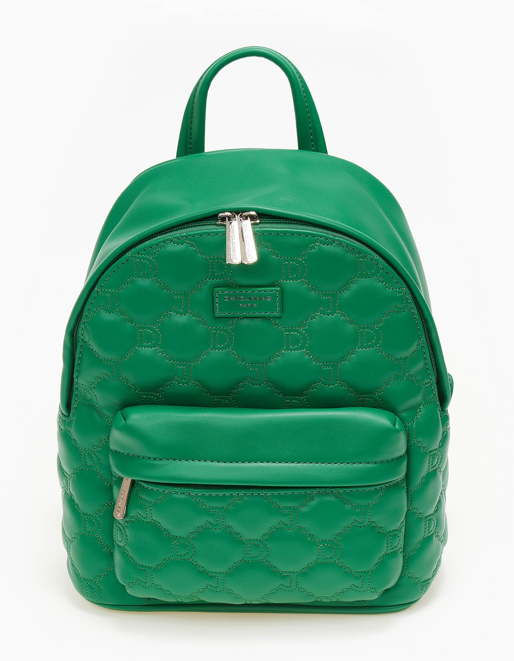 Backpack με καπιτονέ σχέδιο - Πράσινο