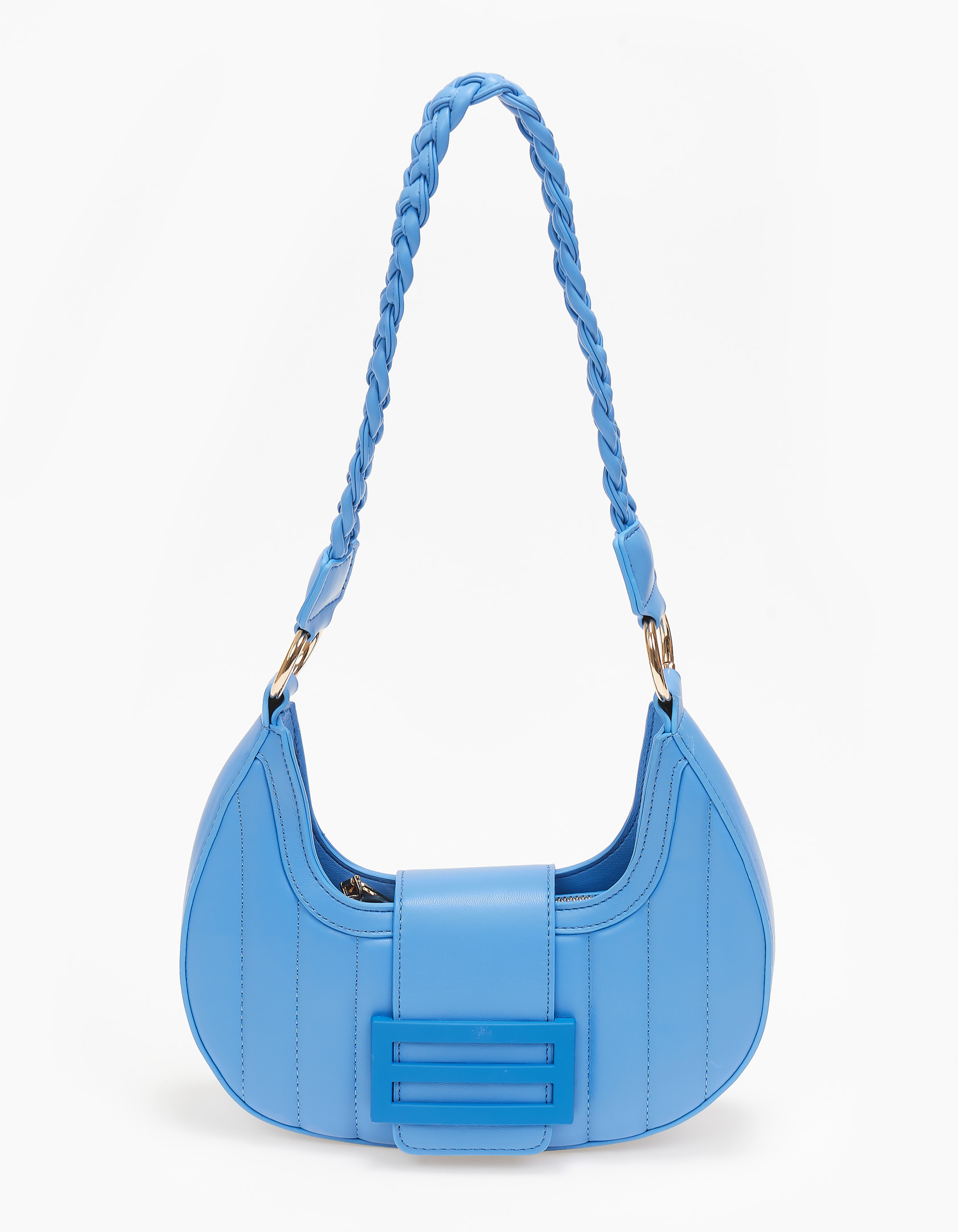 Issue Τσαντάκι ώμου με ραφές - Μπλε