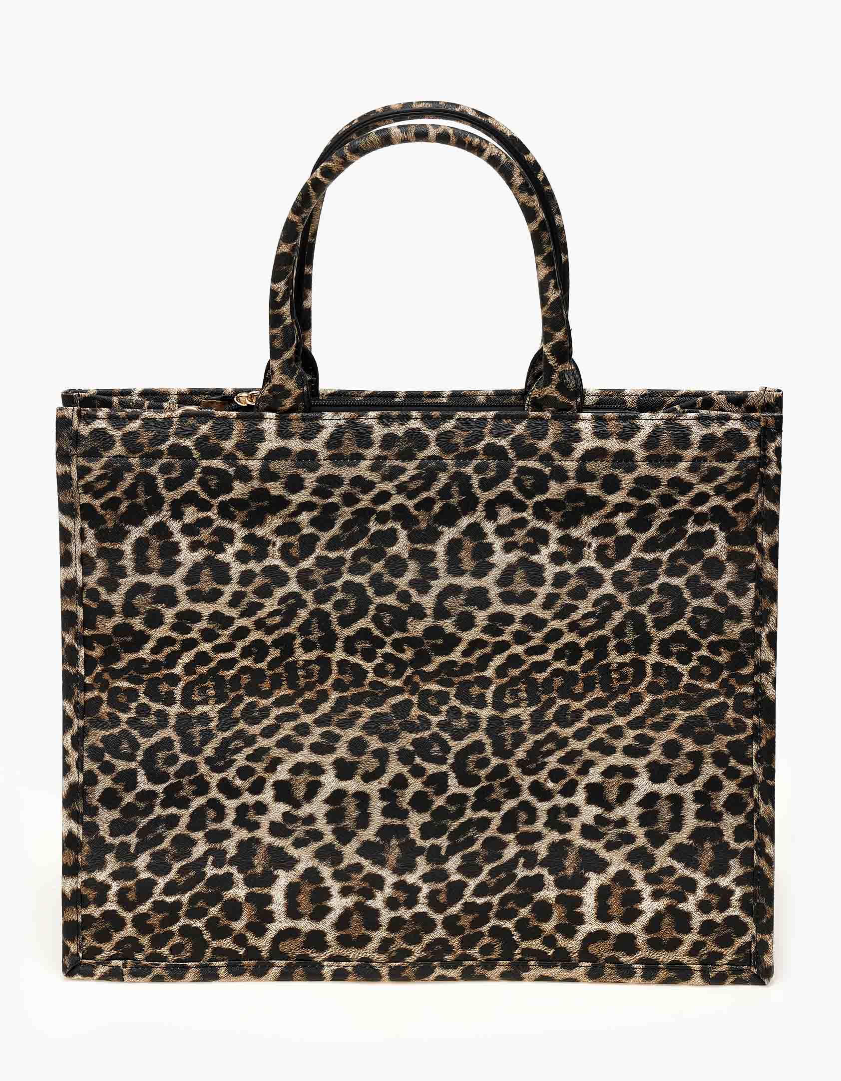 Τσάντα χειρός και ώμου με leopard print - Λεοπάρ φωτογραφία