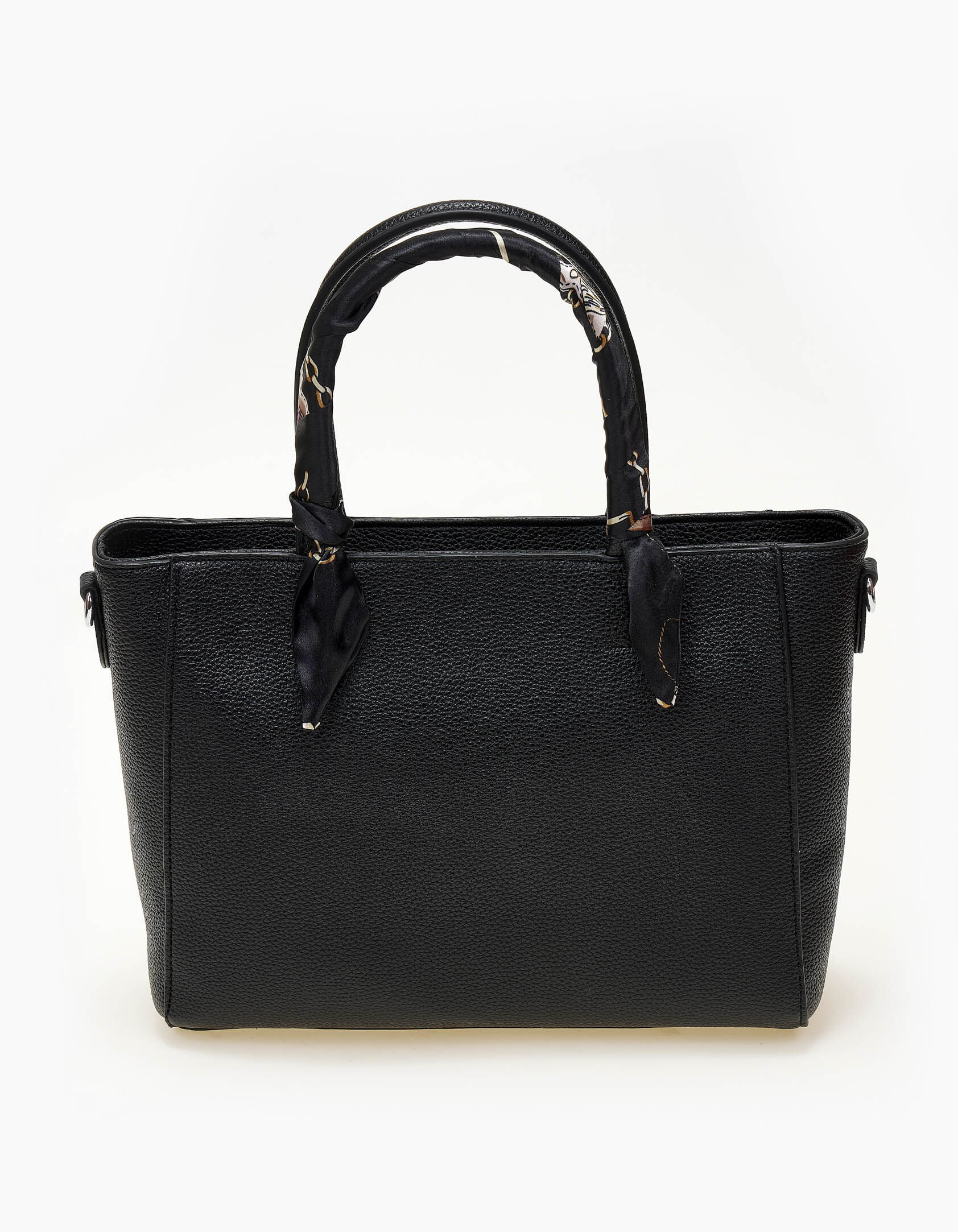 Τσάντα shopper midi - Μαύρο