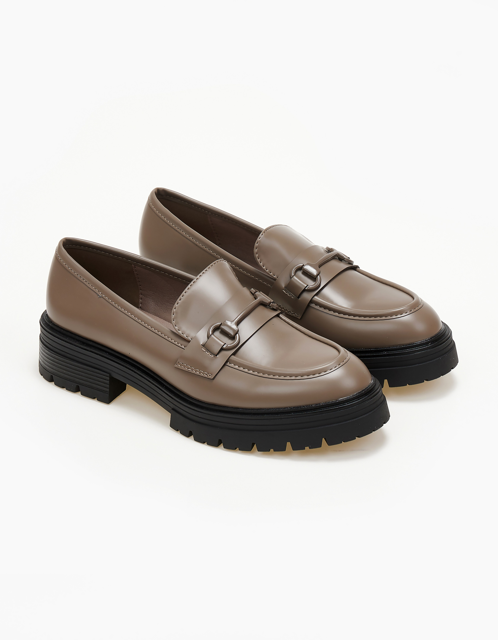 Παπούτσια > Loafers Loafers με τρακτερωτή σόλα - Πούρο