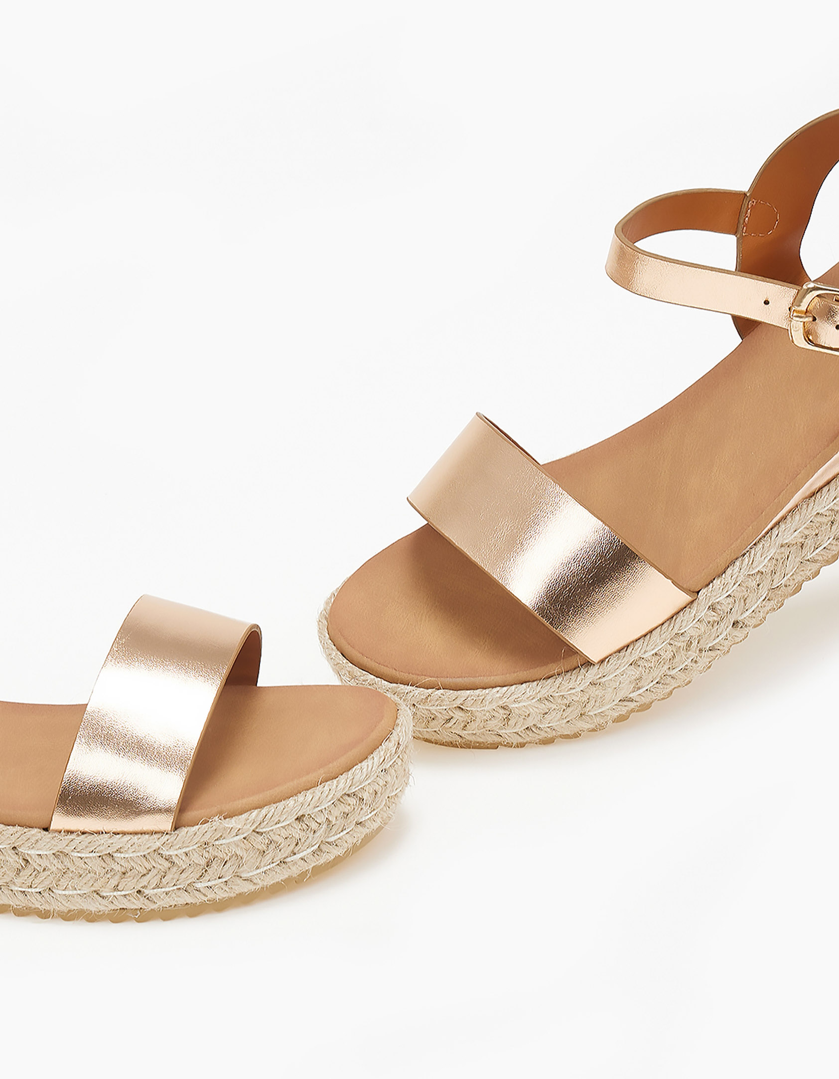 Εσπαντρίγιες με μπαρέτα και φάσα - Rose Gold φωτογραφία