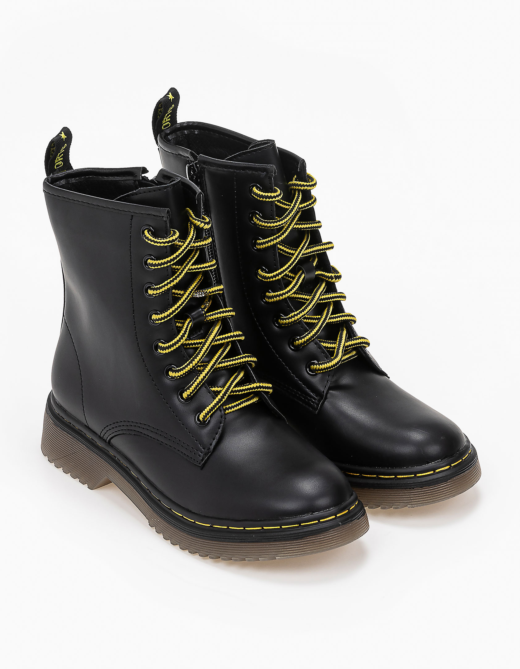 Παιδικά αρβυλάκια με εξώραφα και tag - Μαύρο