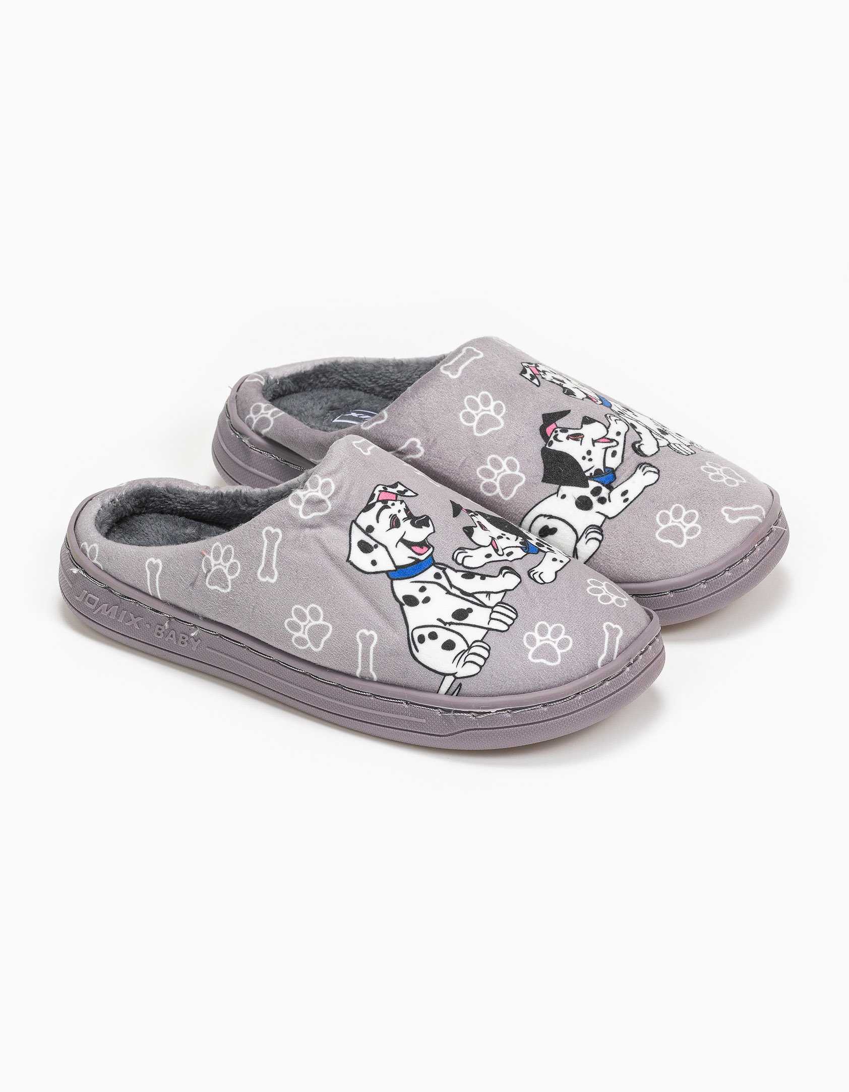 Παιδικές παντόφλες δαλματίας - Γκρι