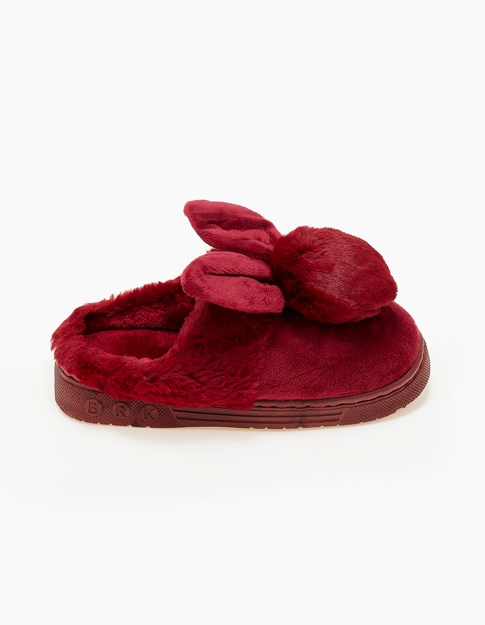 Παιδικές παντόφλες - Μπορντώ φωτογραφία