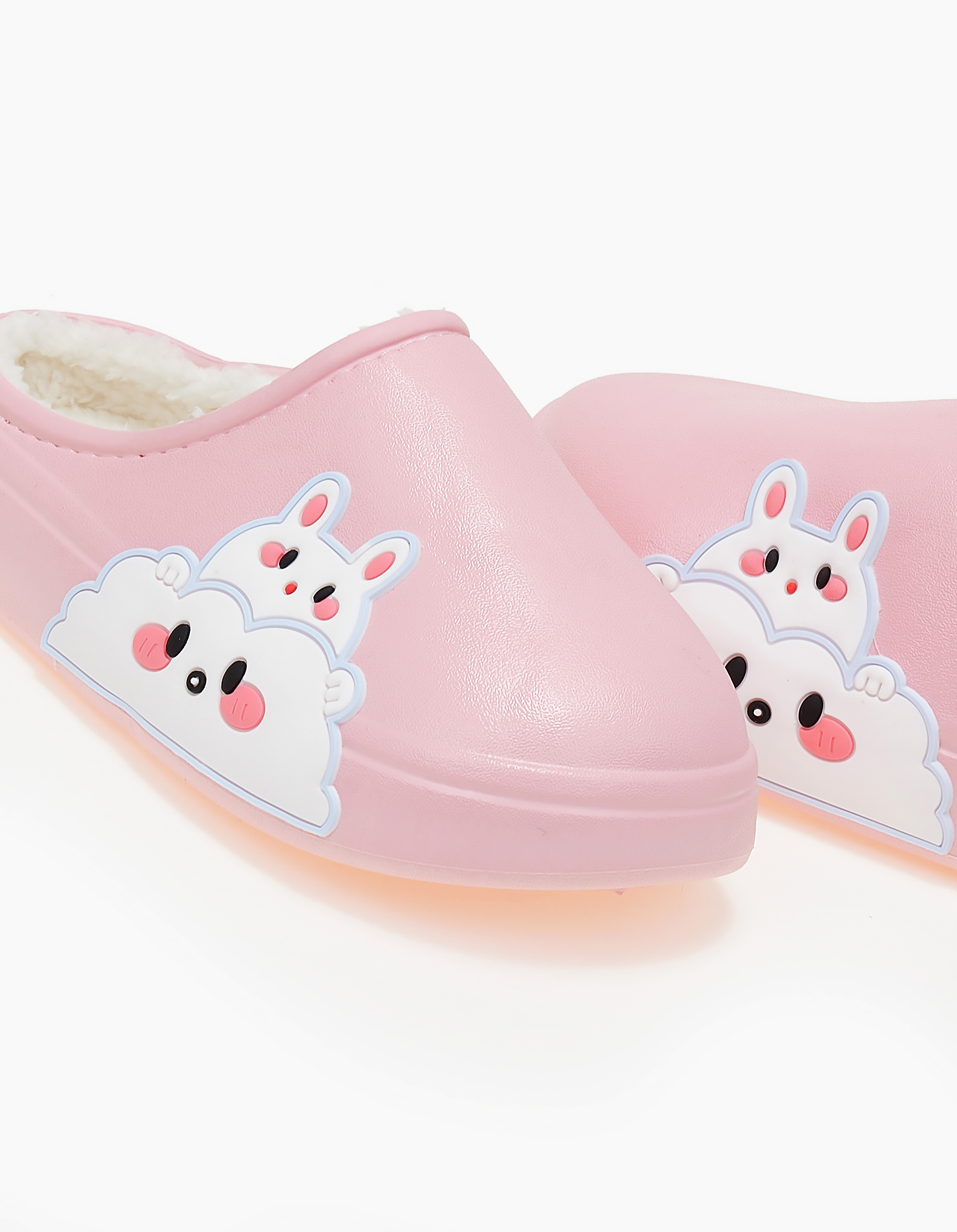 Παιδικές παντόφλες ζωάκια - Ροζ φωτογραφία