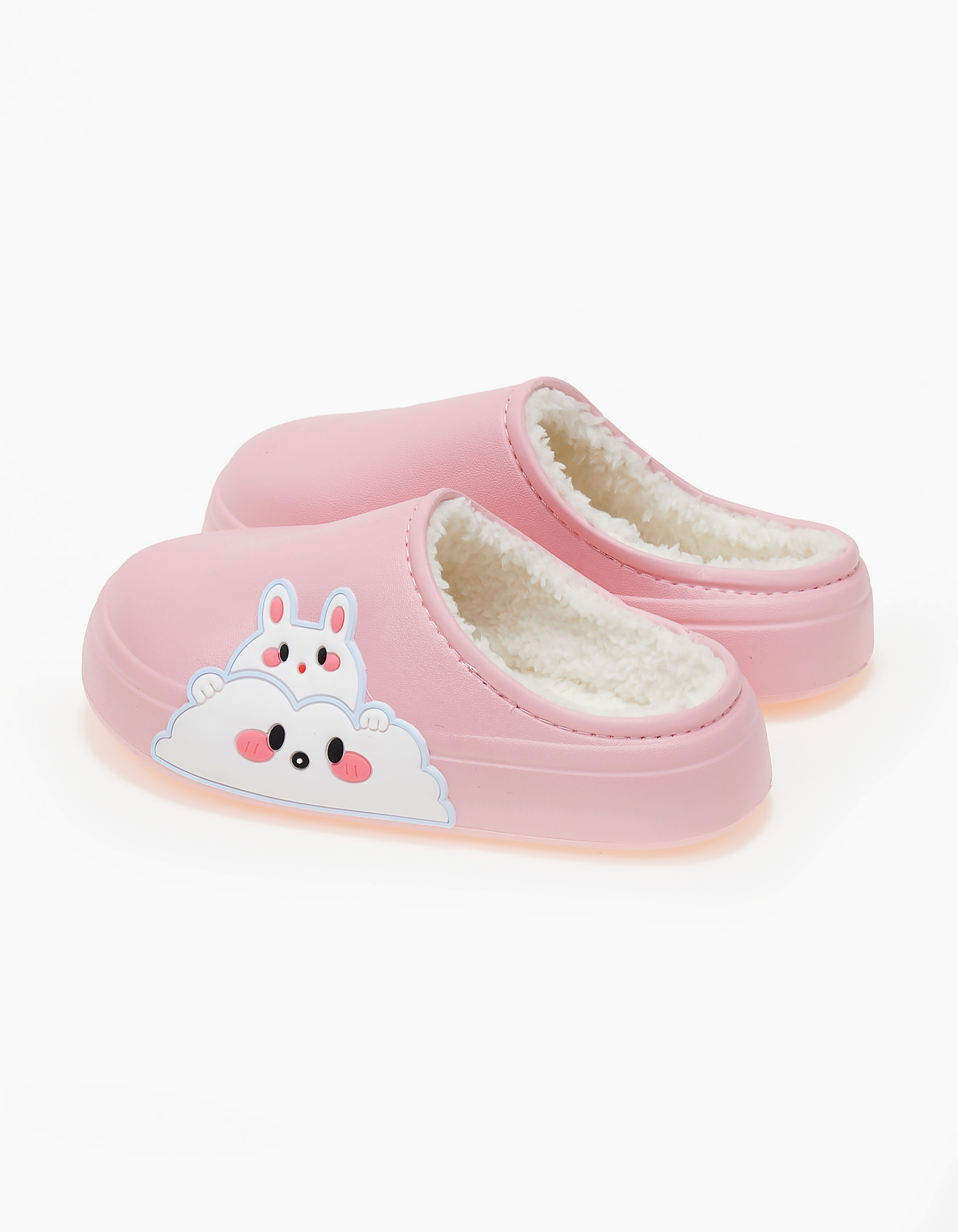 Παιδικές παντόφλες ζωάκια - Ροζ φωτογραφία